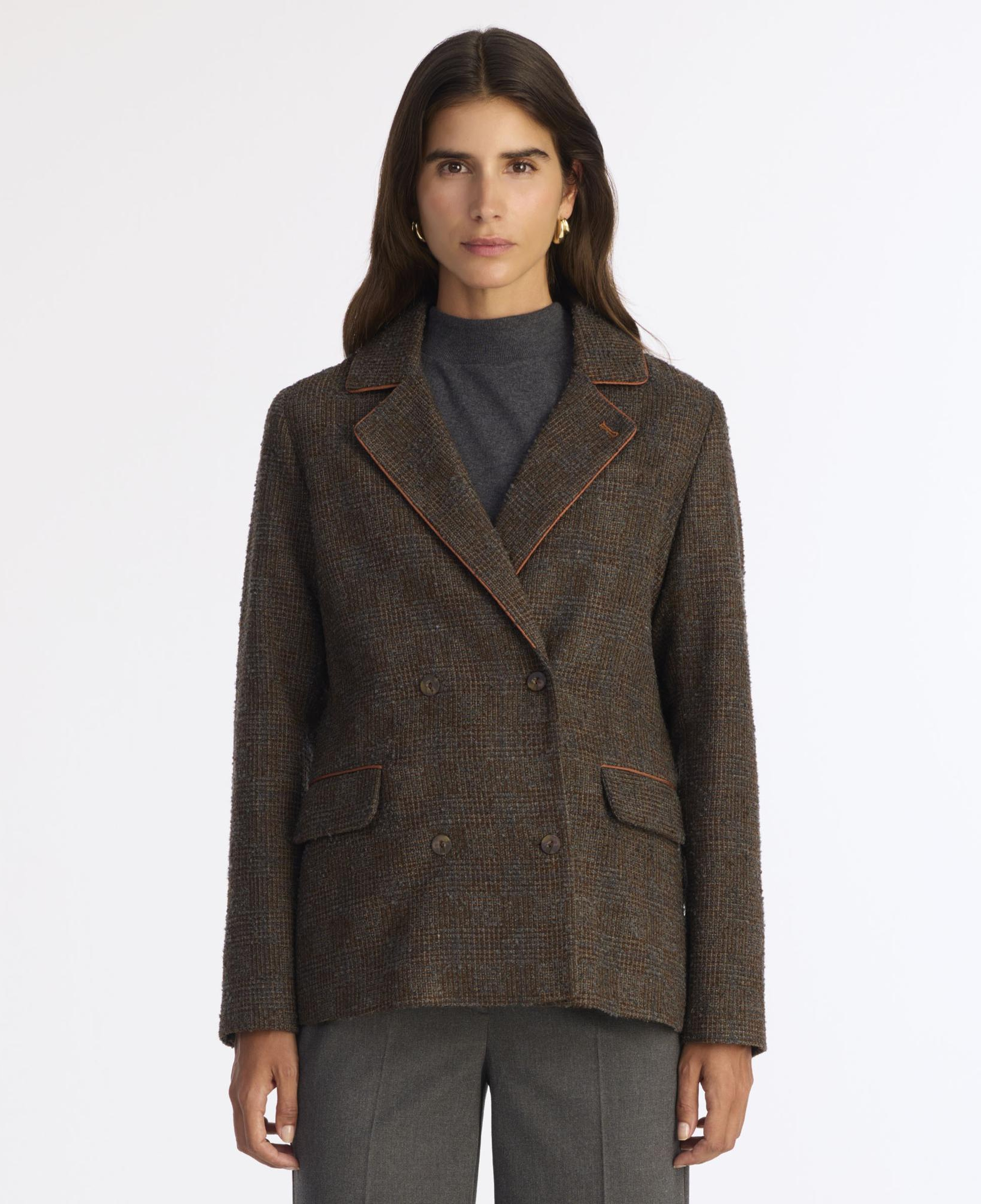 YARGICI Tailored Kırlangıç Yaka Uzun Kol Ceket