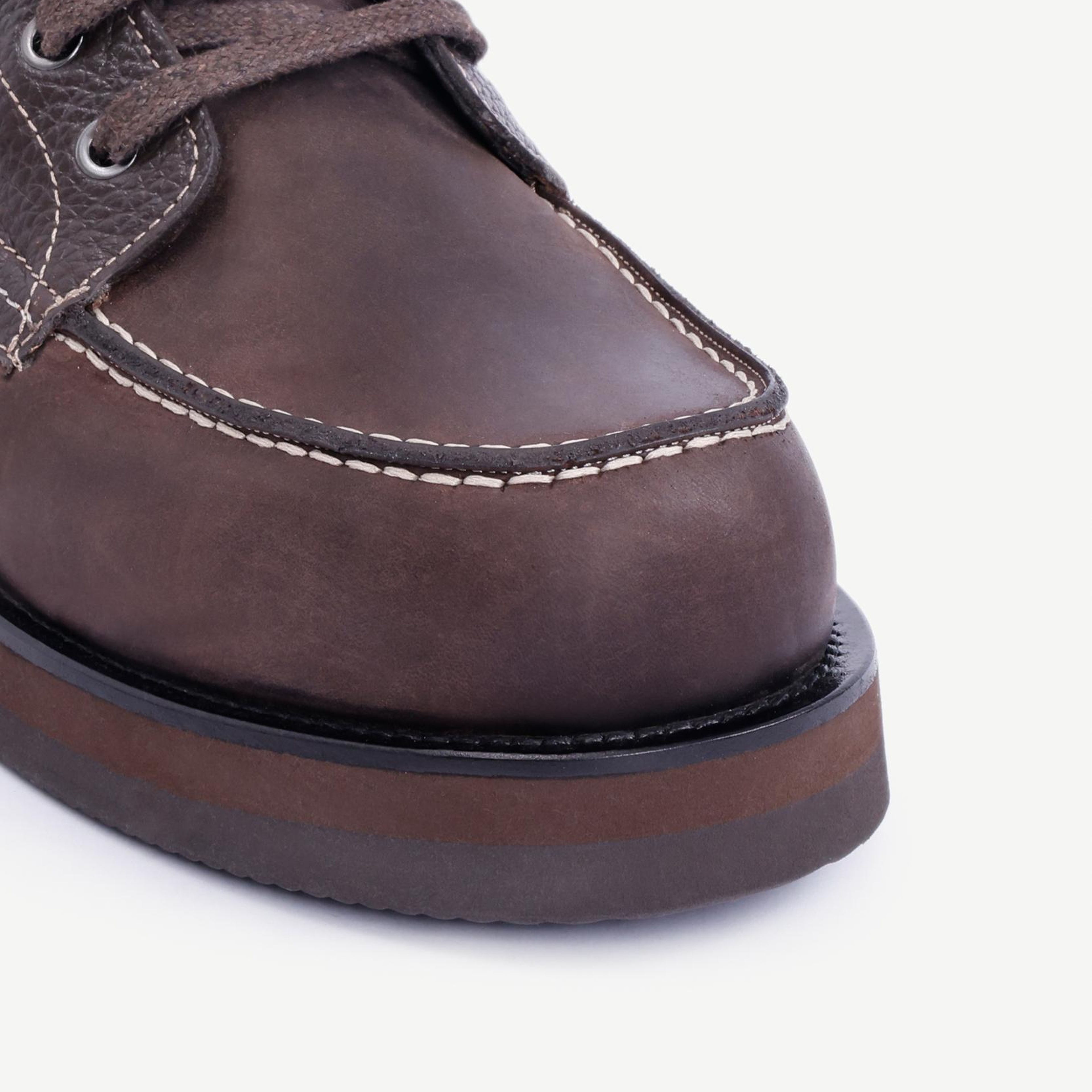 YARGICI Nubuk Detaylı Bağcıklı Deri Bot