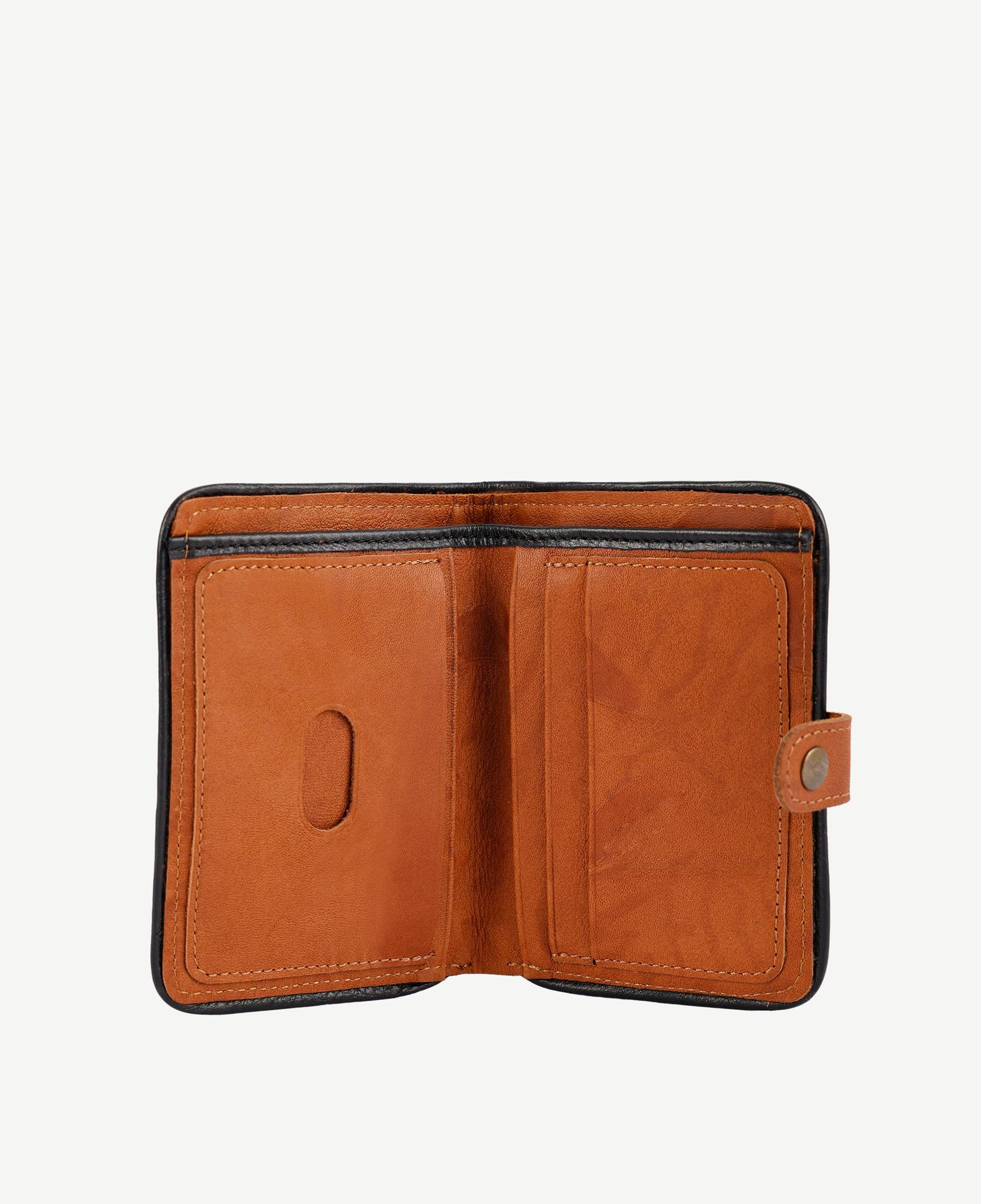 YARGICI Kapama Detaylı Yıkamalı Deri Cüzdan