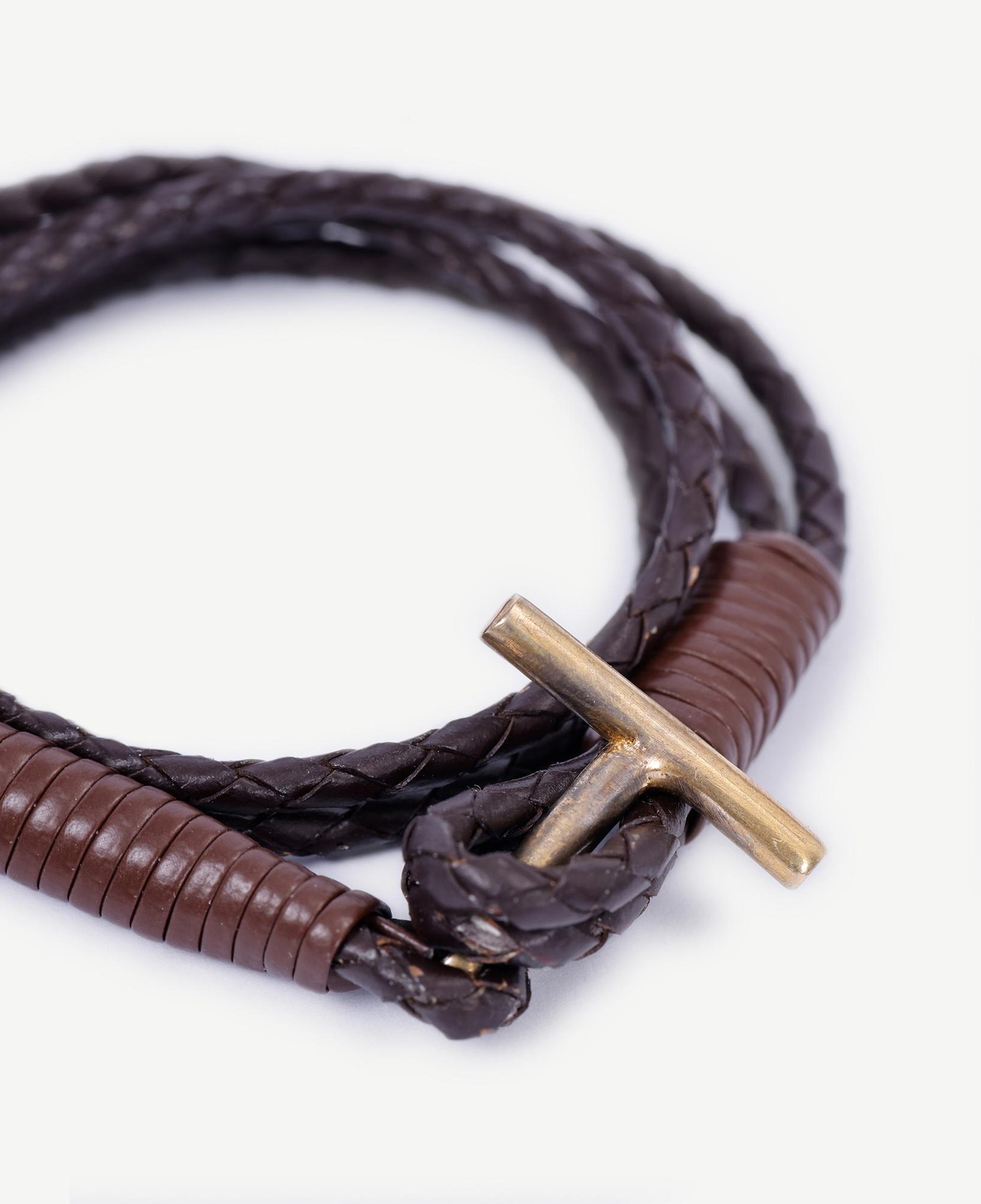 YARGICI Deri Sarmalı Bileklik