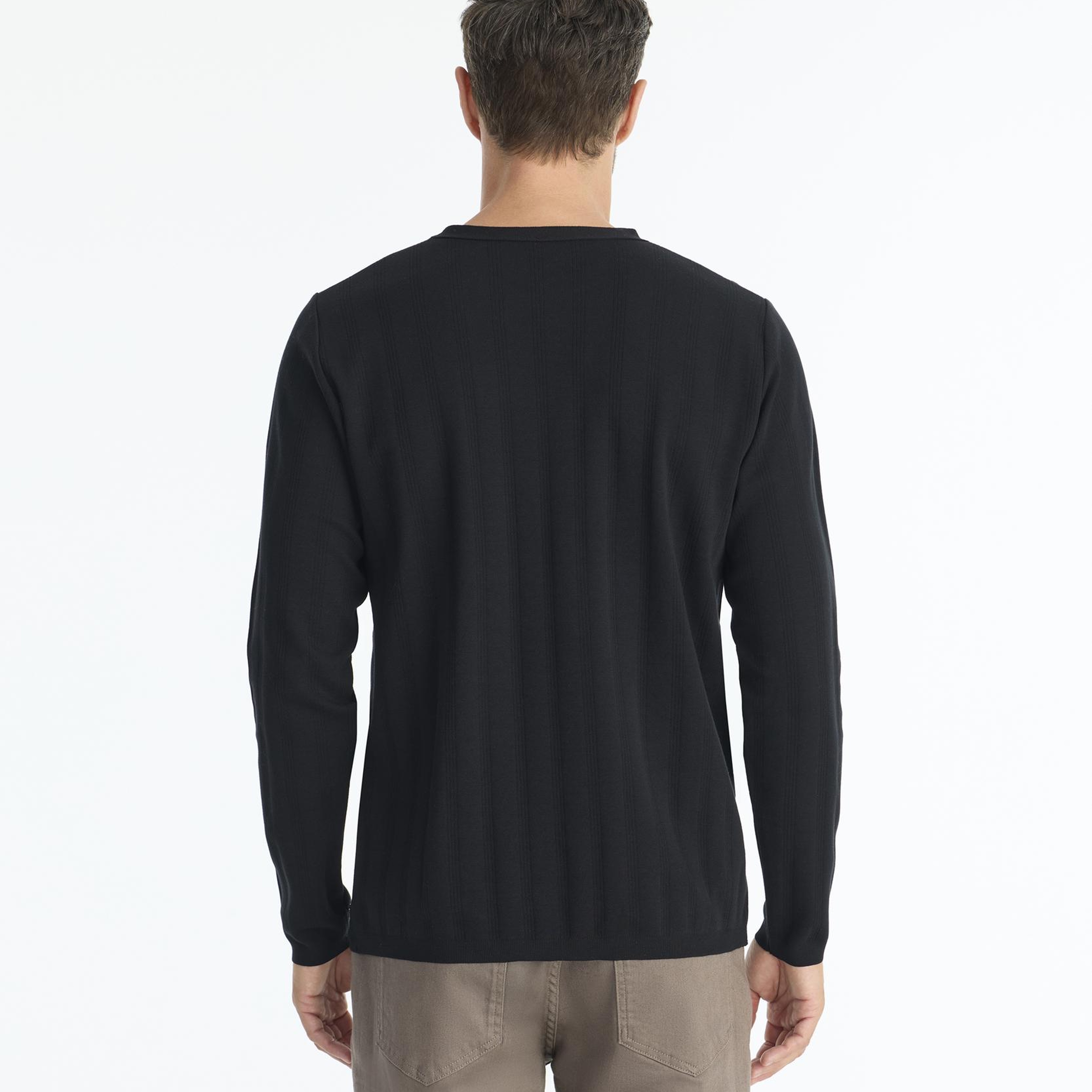 YARGICI Regular Bisiklet Yaka Uzun Kol Kazak