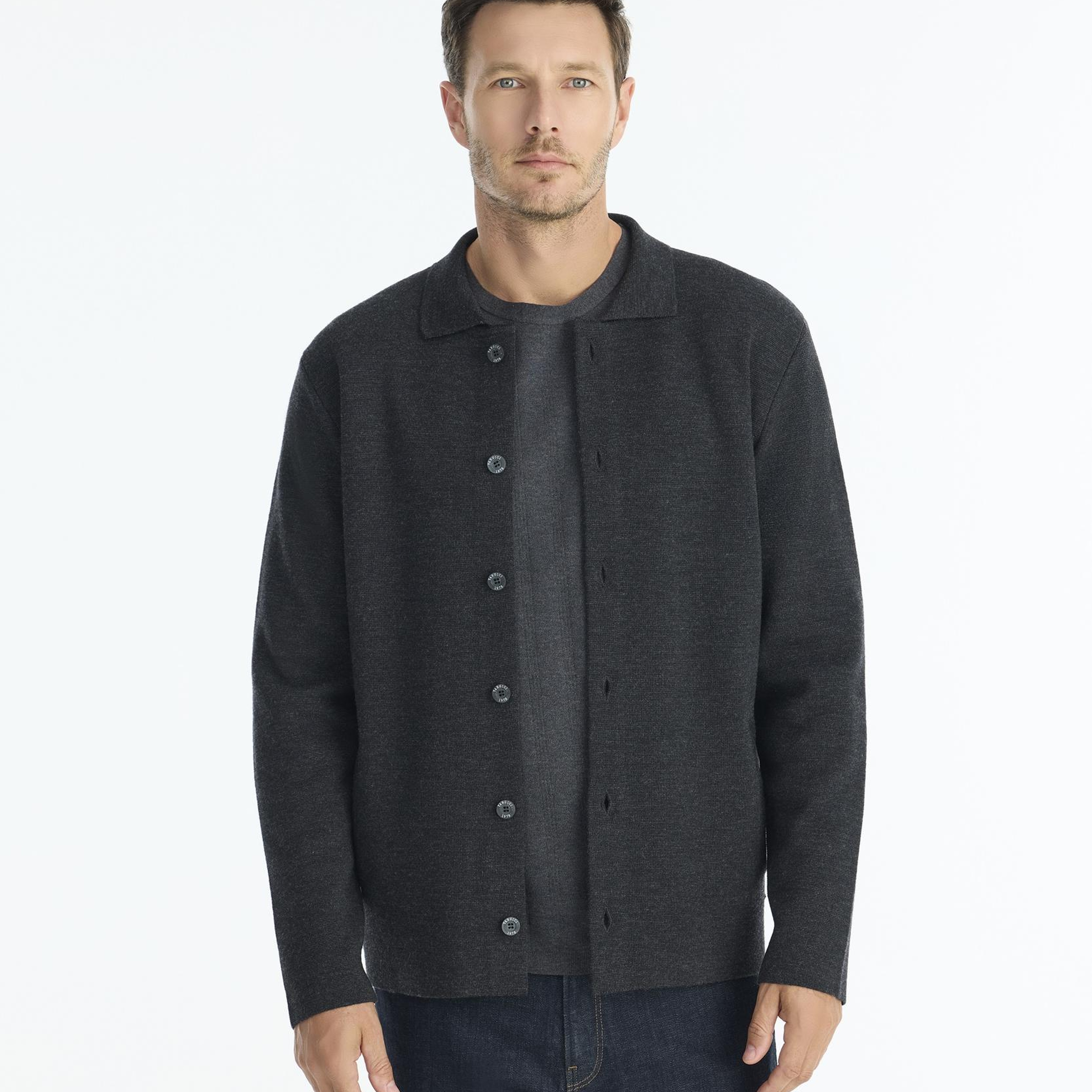 YARGICI Regular Ceket Yaka Uzun Kol Hırka