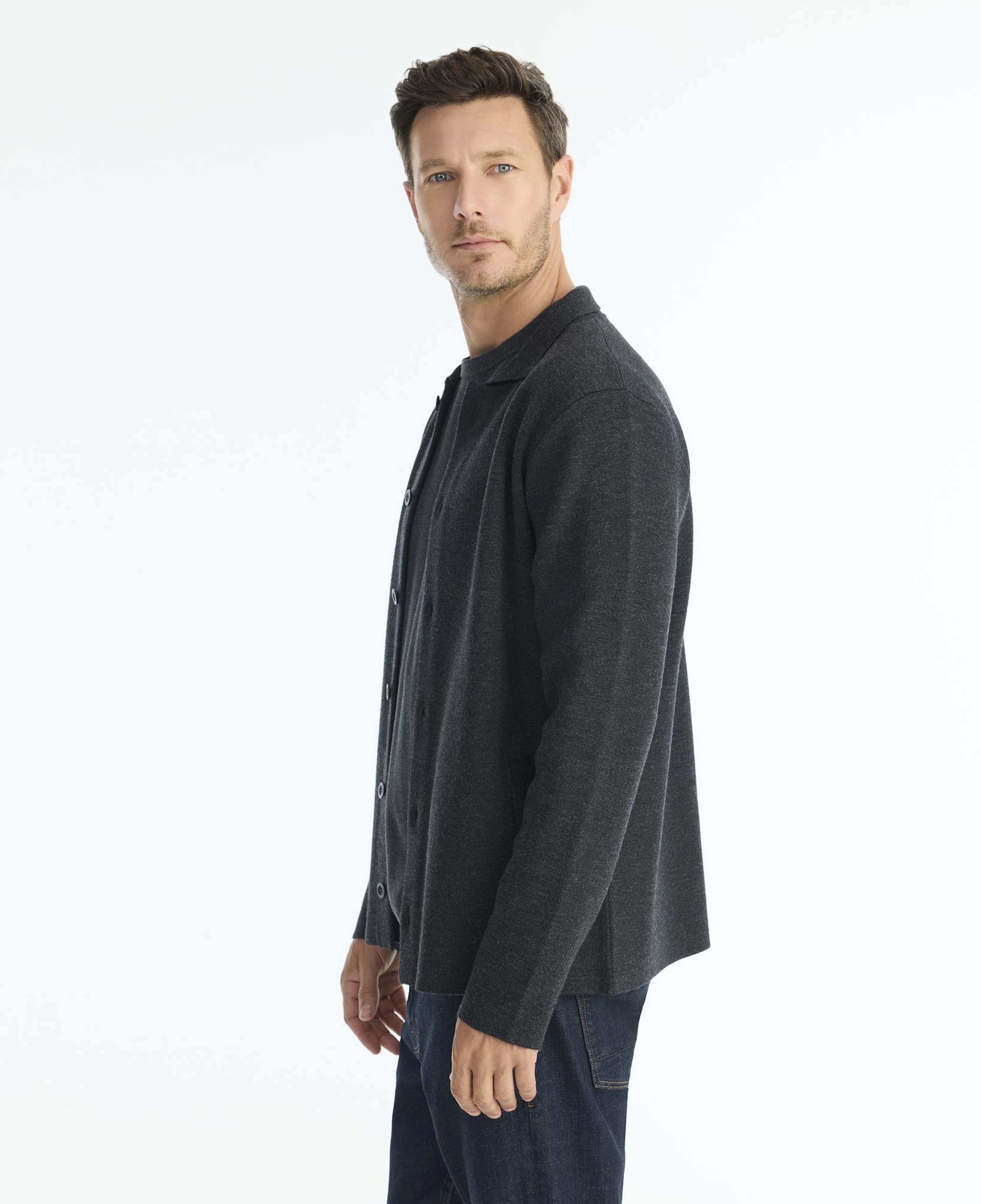 YARGICI Regular Ceket Yaka Uzun Kol Hırka