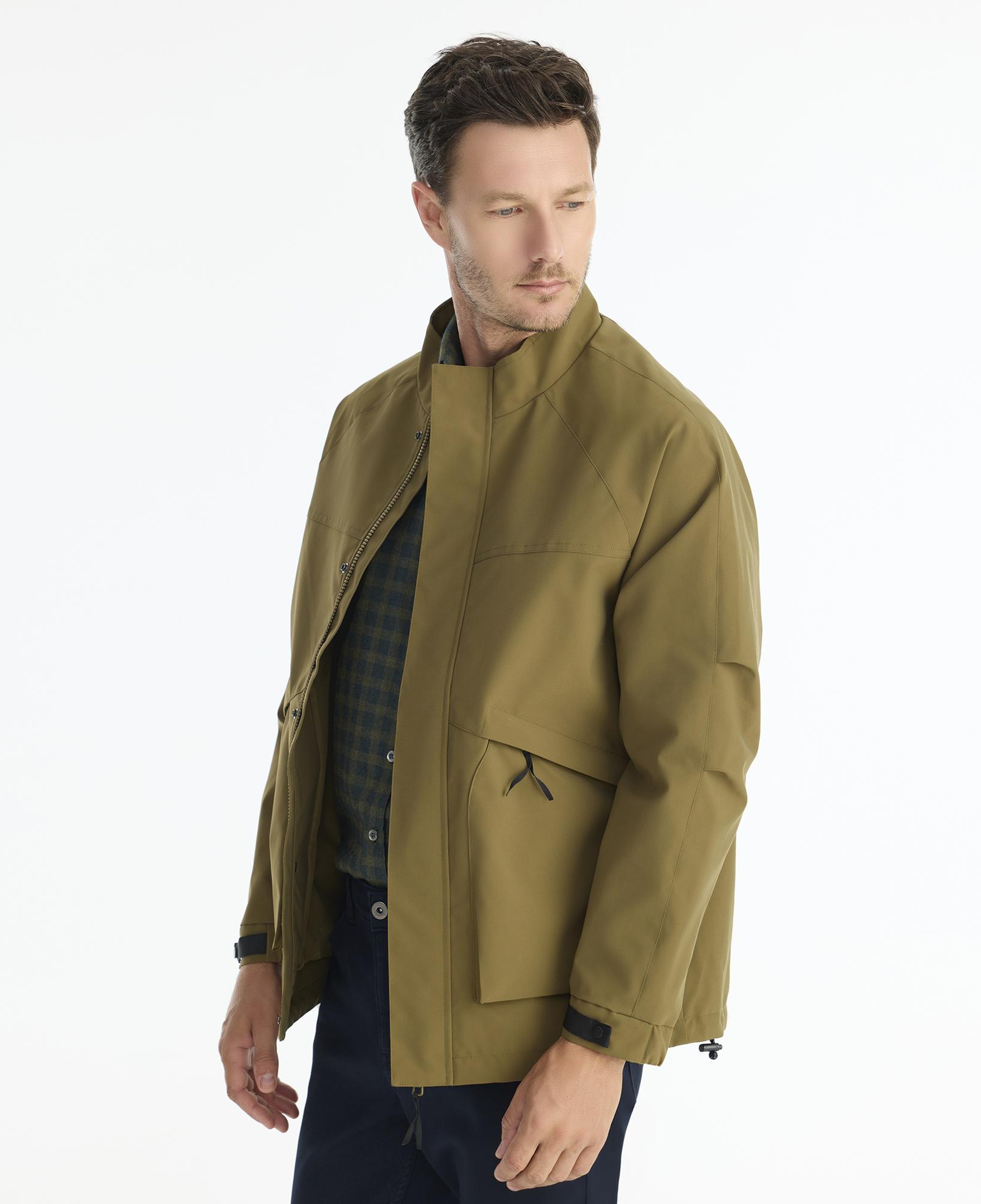 YARGICI Regular Dik Yaka Uzun Kol Mont