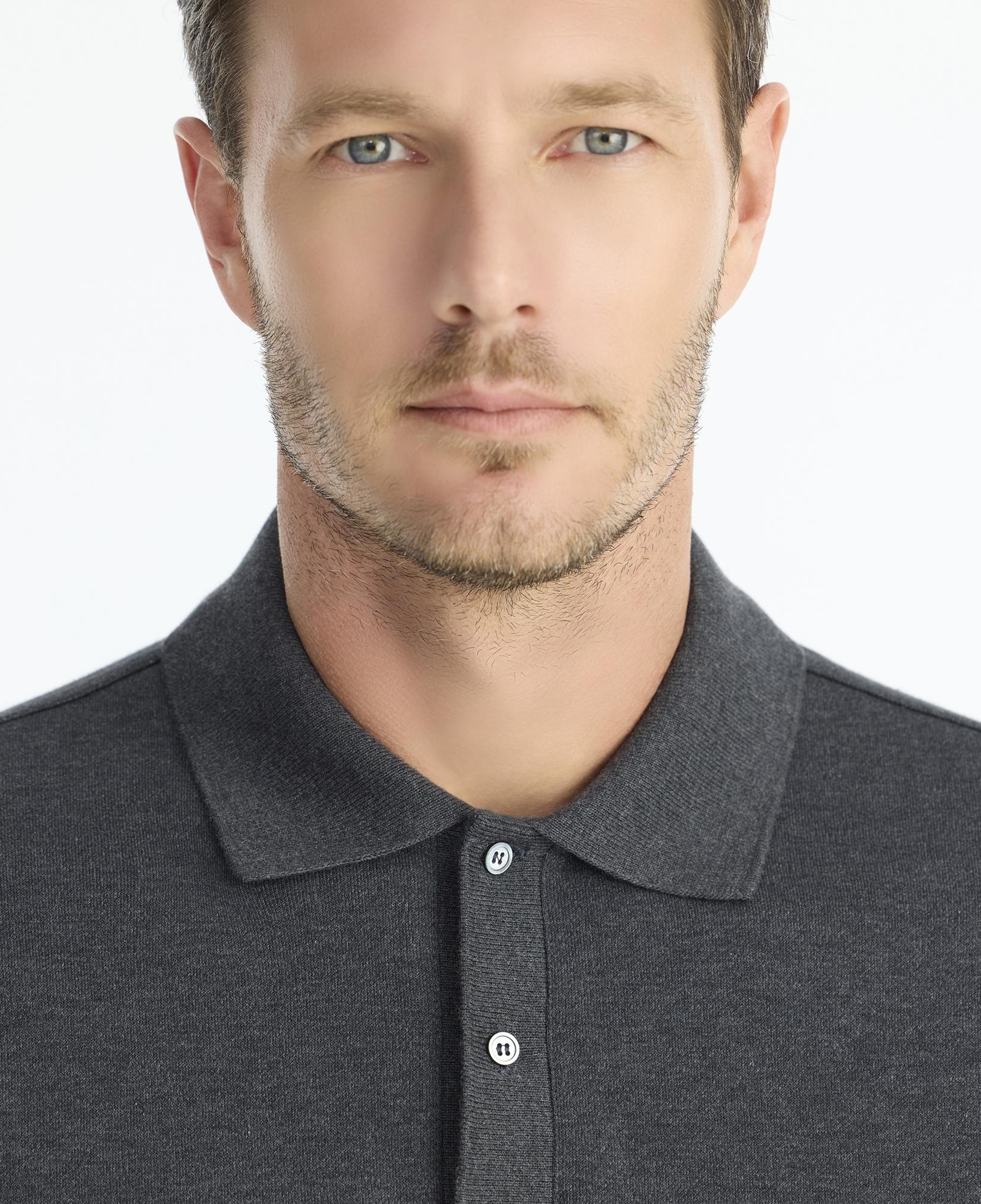 YARGICI Regular Gömlek Yaka Kısa Kol Kazak