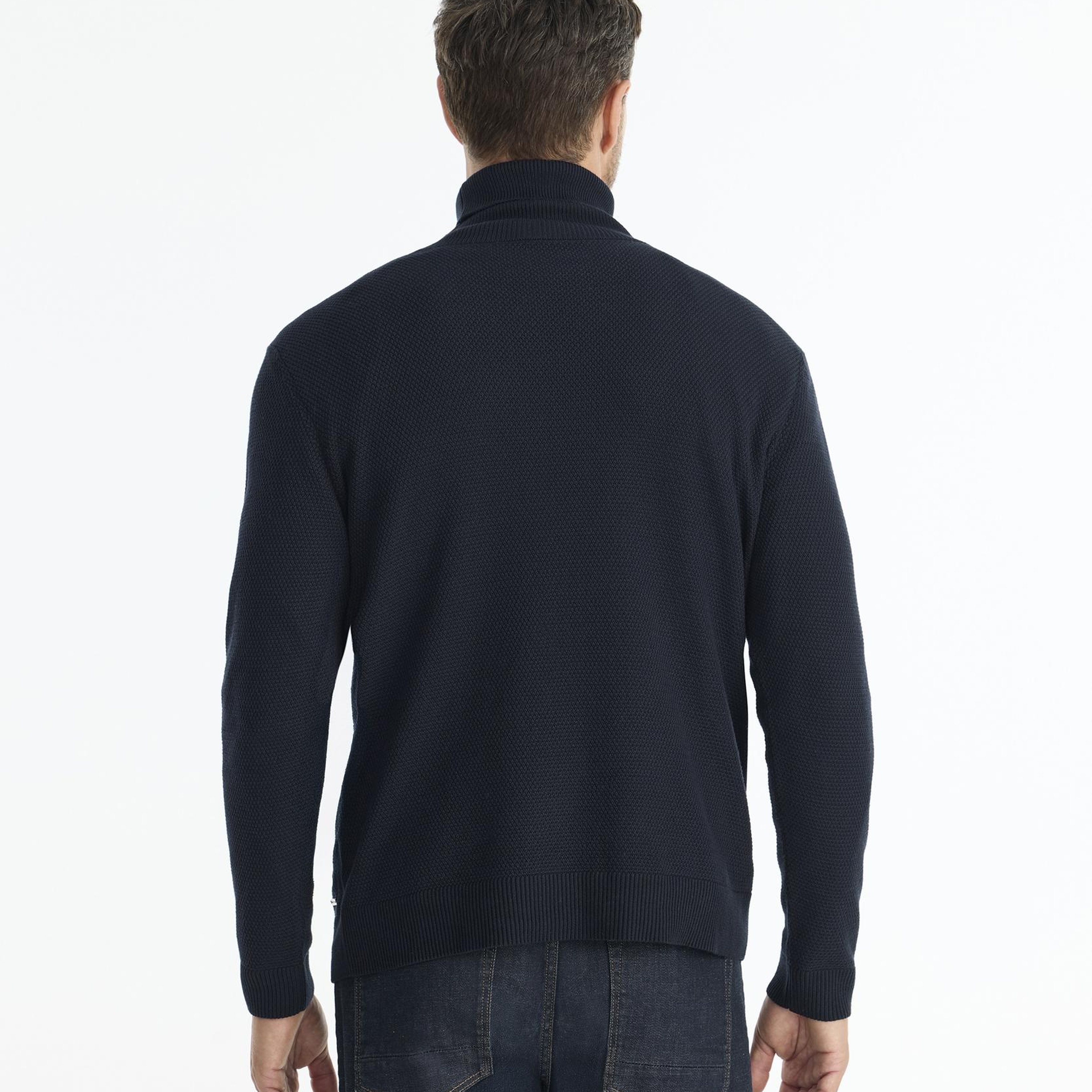 YARGICI Regular Balıkçı Yaka Uzun Kol Kazak