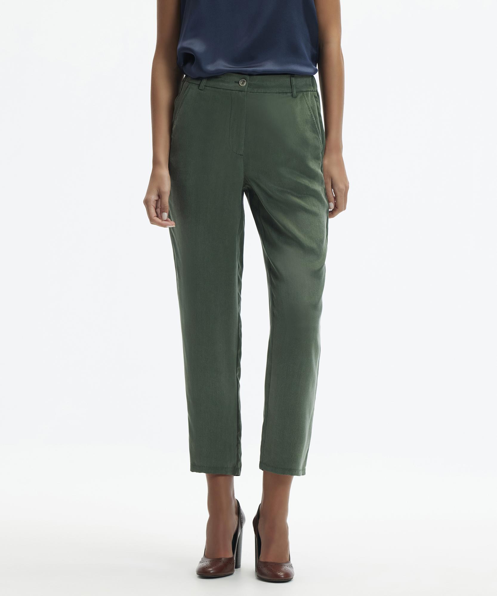 YARGICI Dar Paça Cropped Pantolon