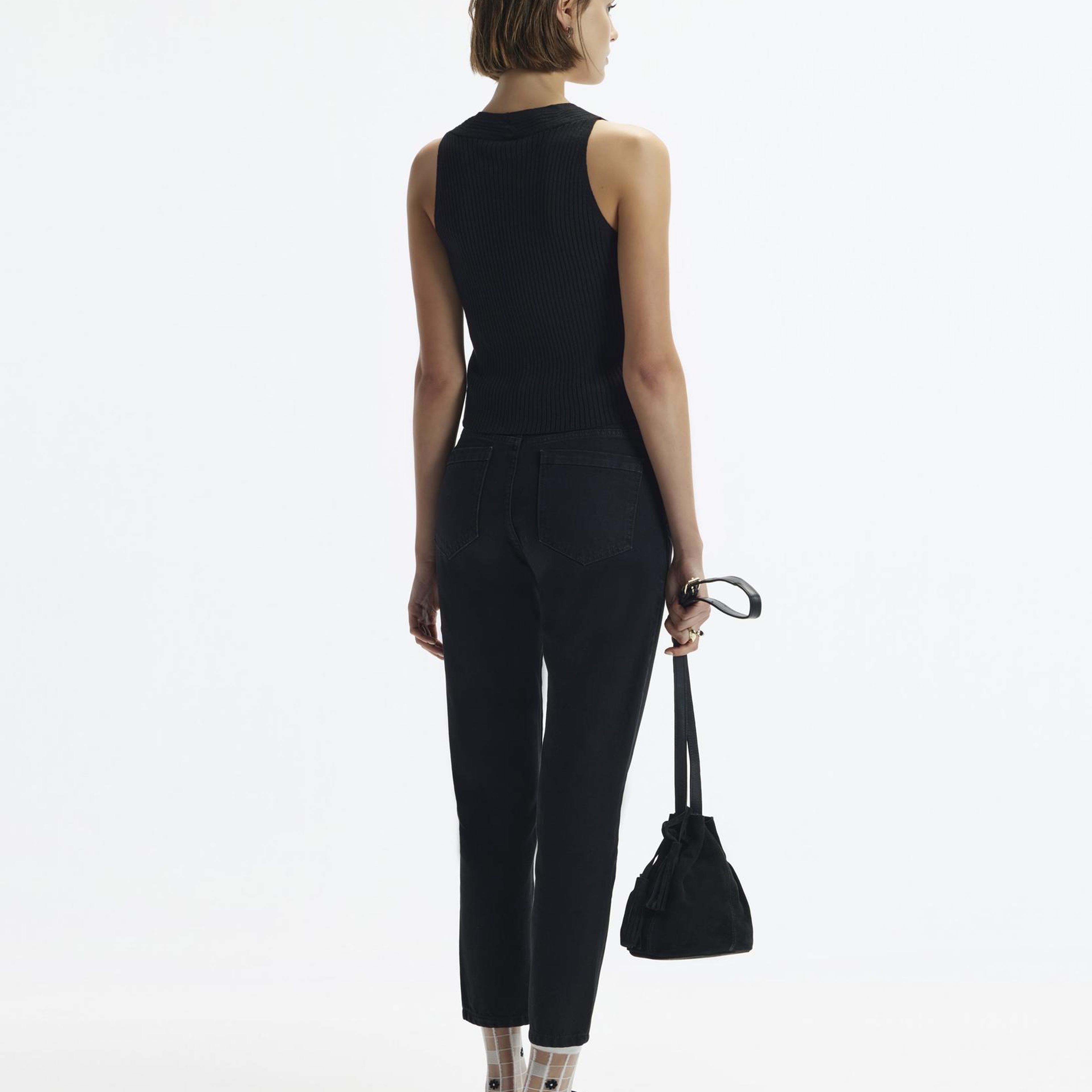 YARGICI Kolsuz V Yakalı Triko