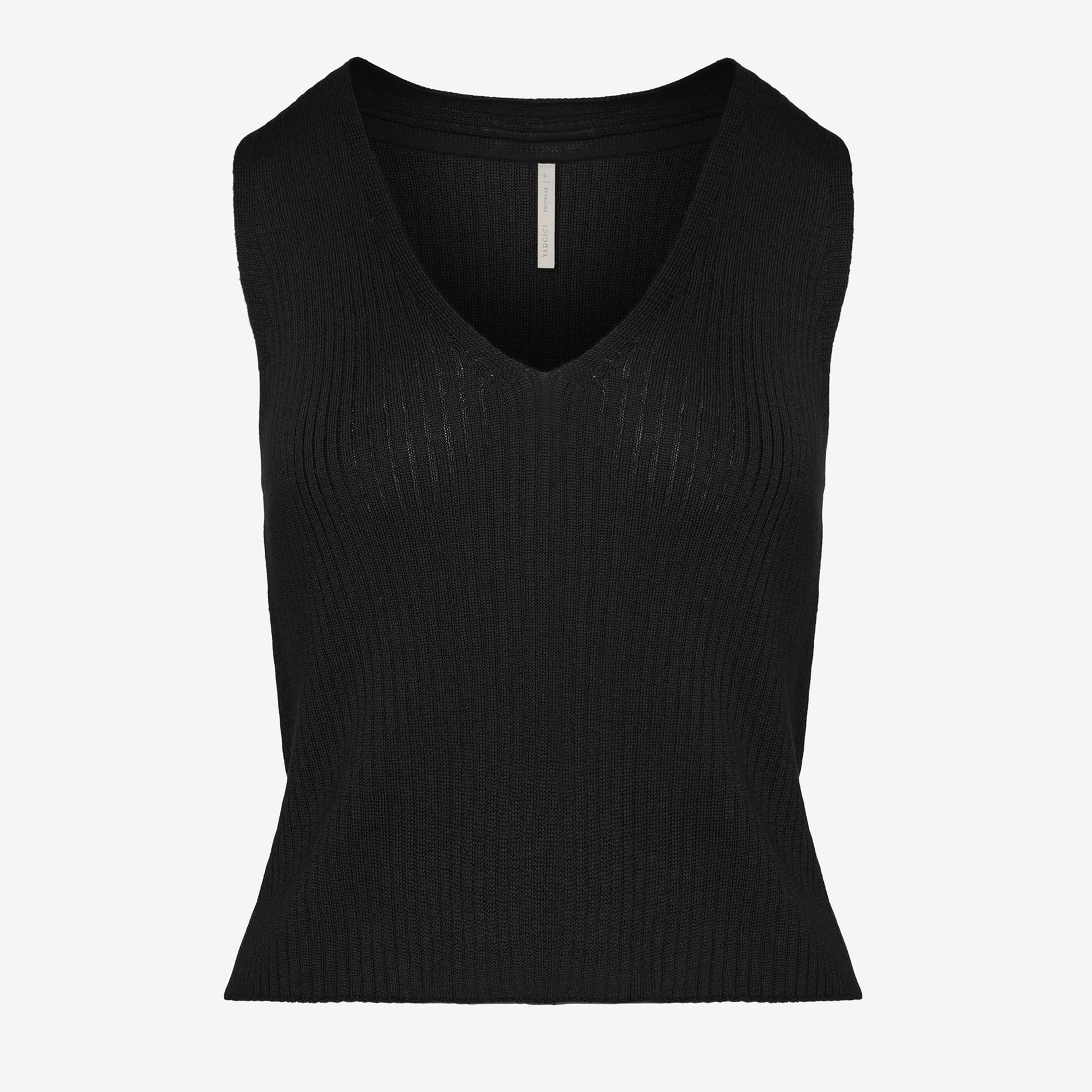 YARGICI Kolsuz V Yakalı Triko