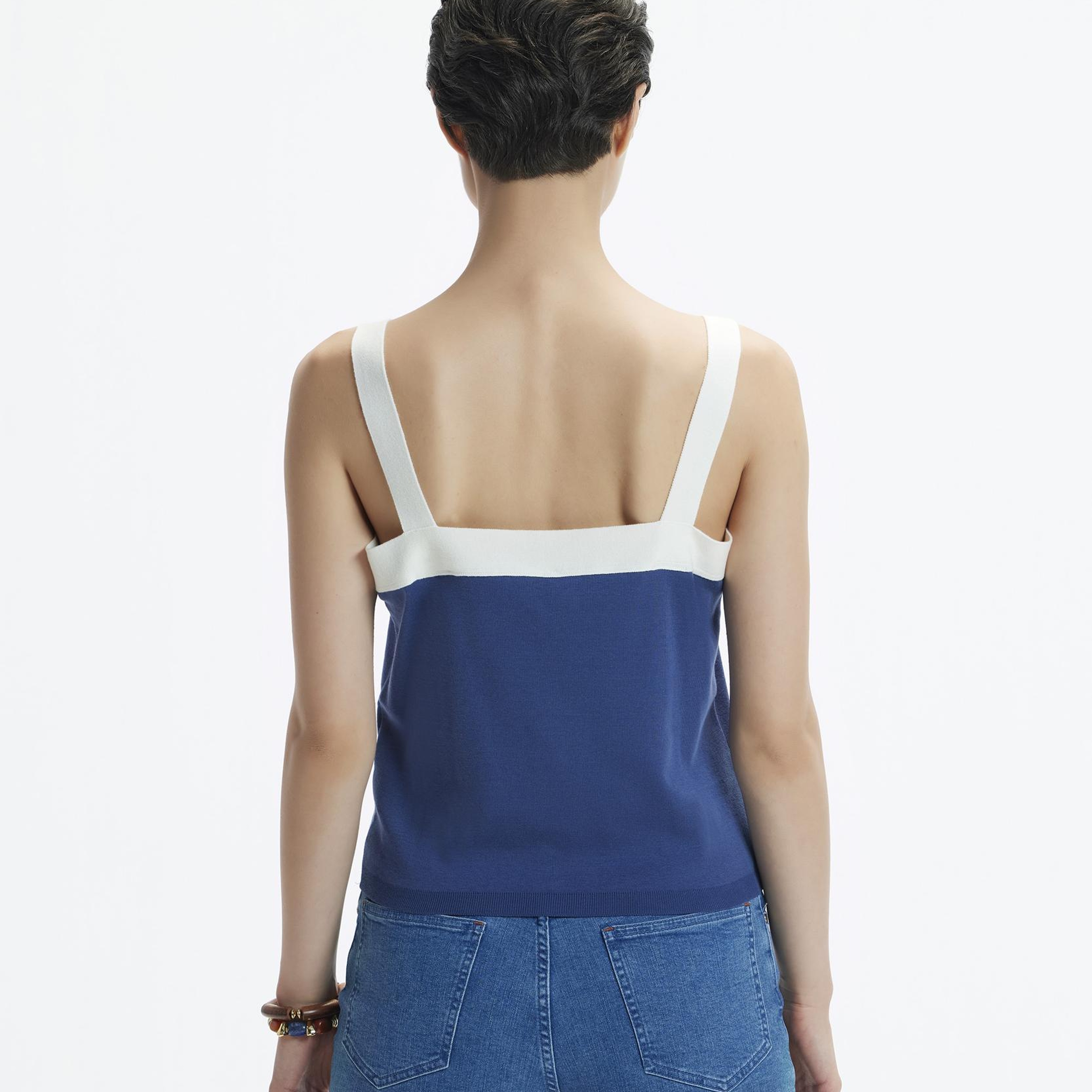 YARGICI Askılı Triko Blüz