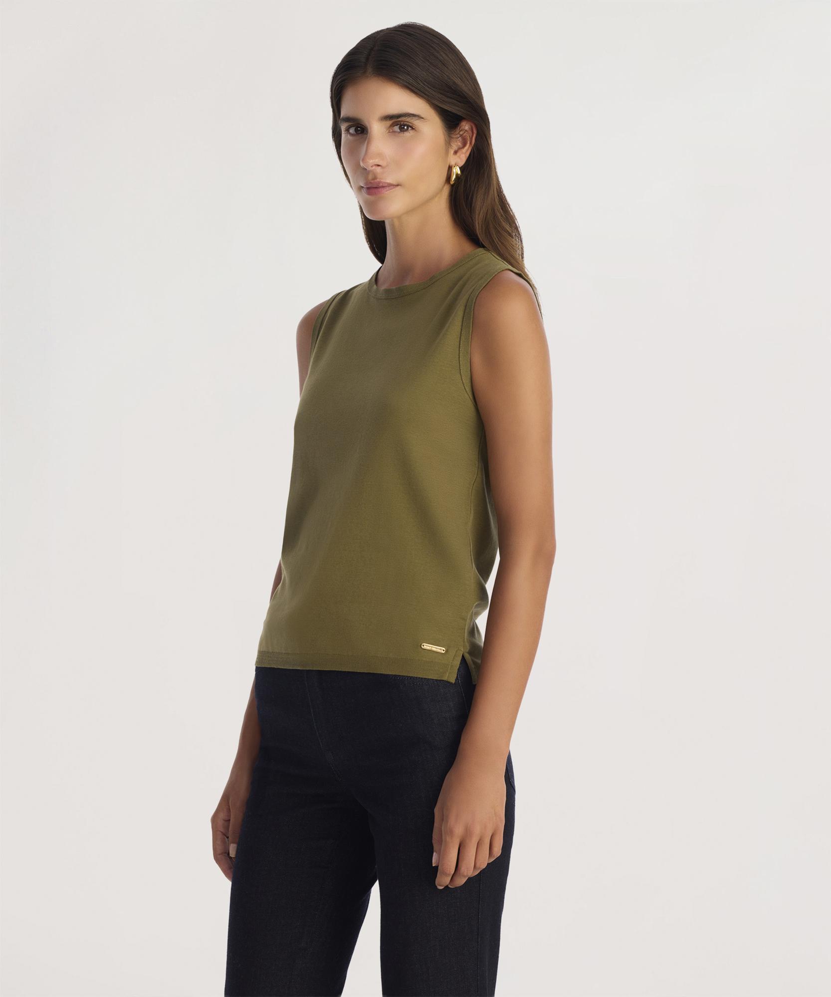 YARGICI Kolsuz Bisiklet Yaka Triko