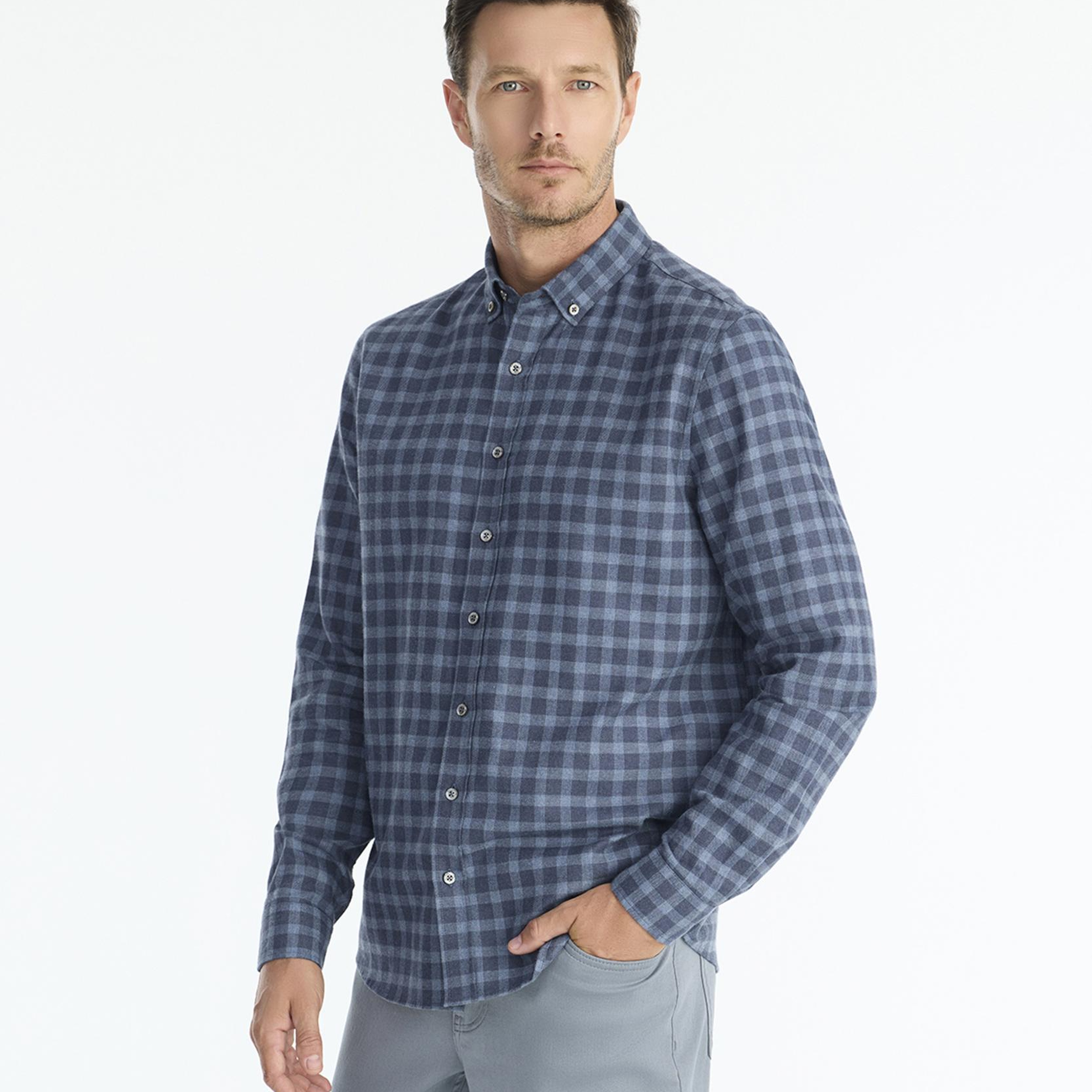 YARGICI Regular Gömlek Yaka Uzun Kol Gömlek