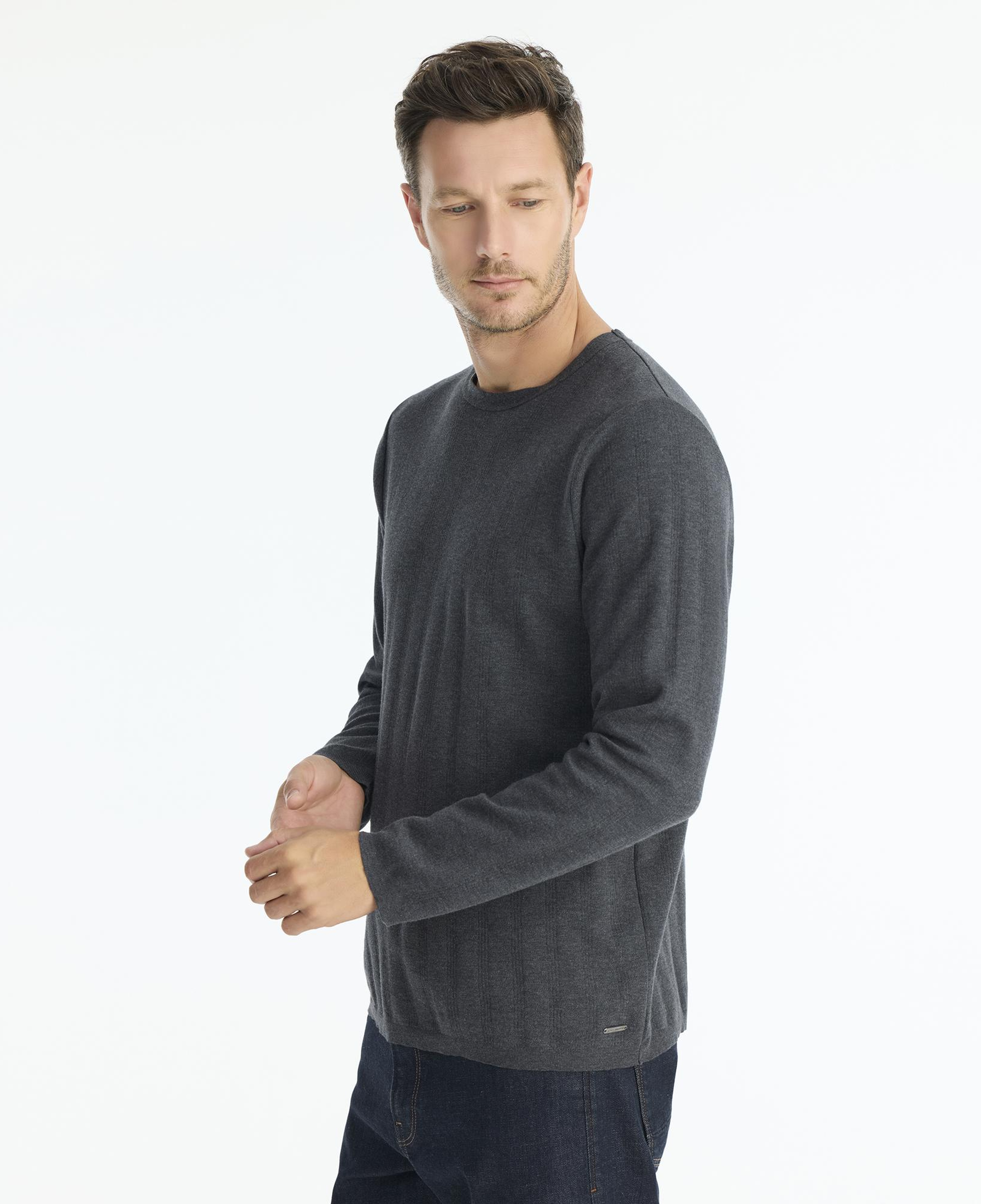 YARGICI Regular Bisiklet Yaka Uzun Kol Kazak