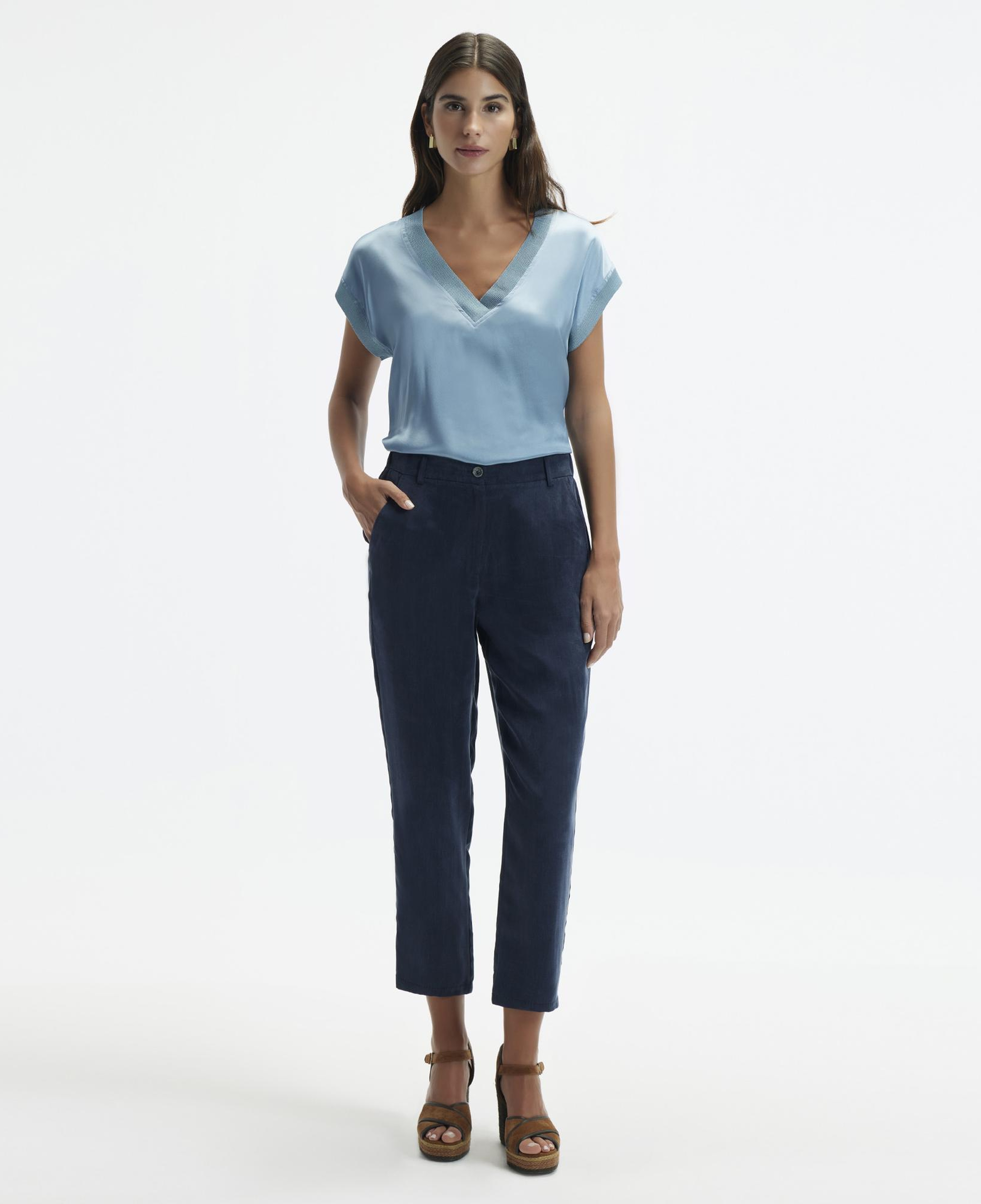 YARGICI Dar Paça Cropped Pantolon