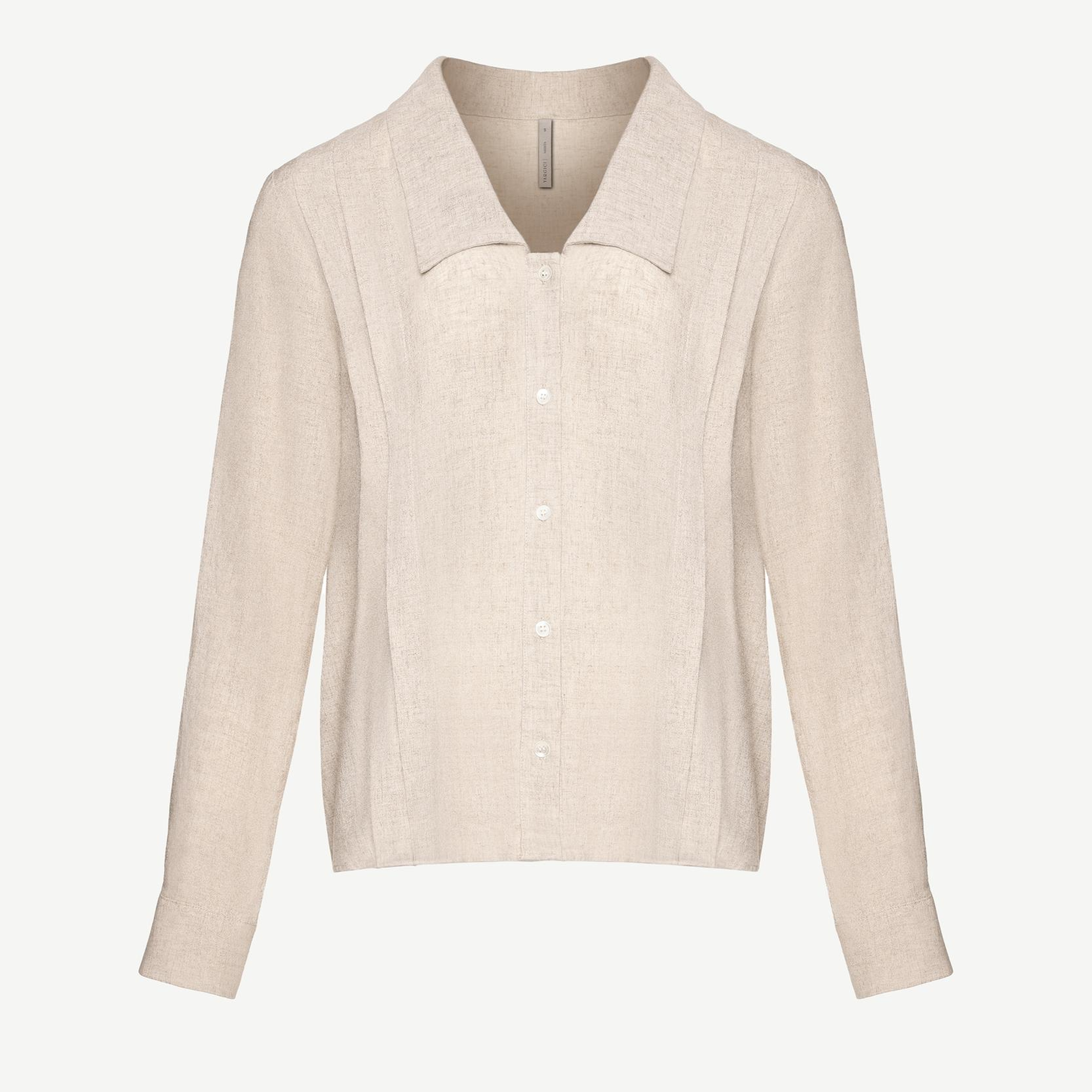 YARGICI Geniş Yaka Uzun Kollu Gömlek