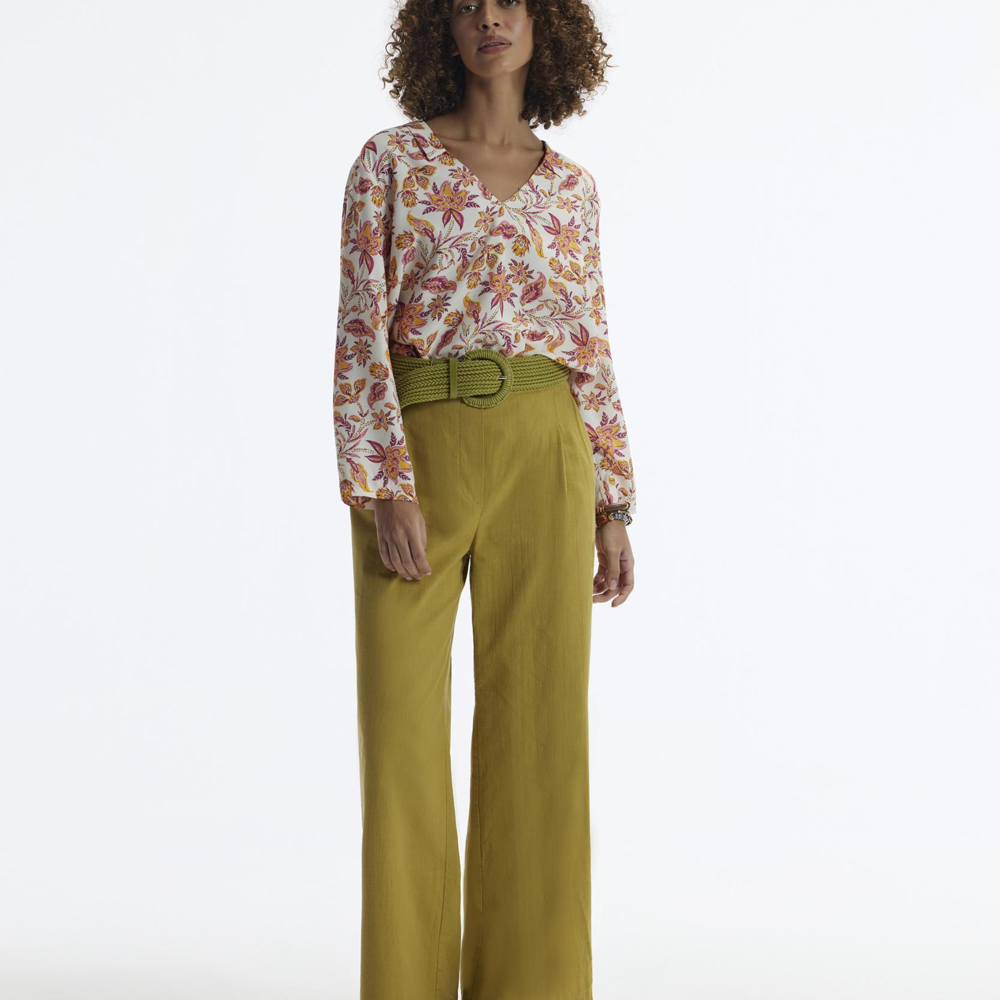 YARGICI Uzun Kollu V Yaka Bluz