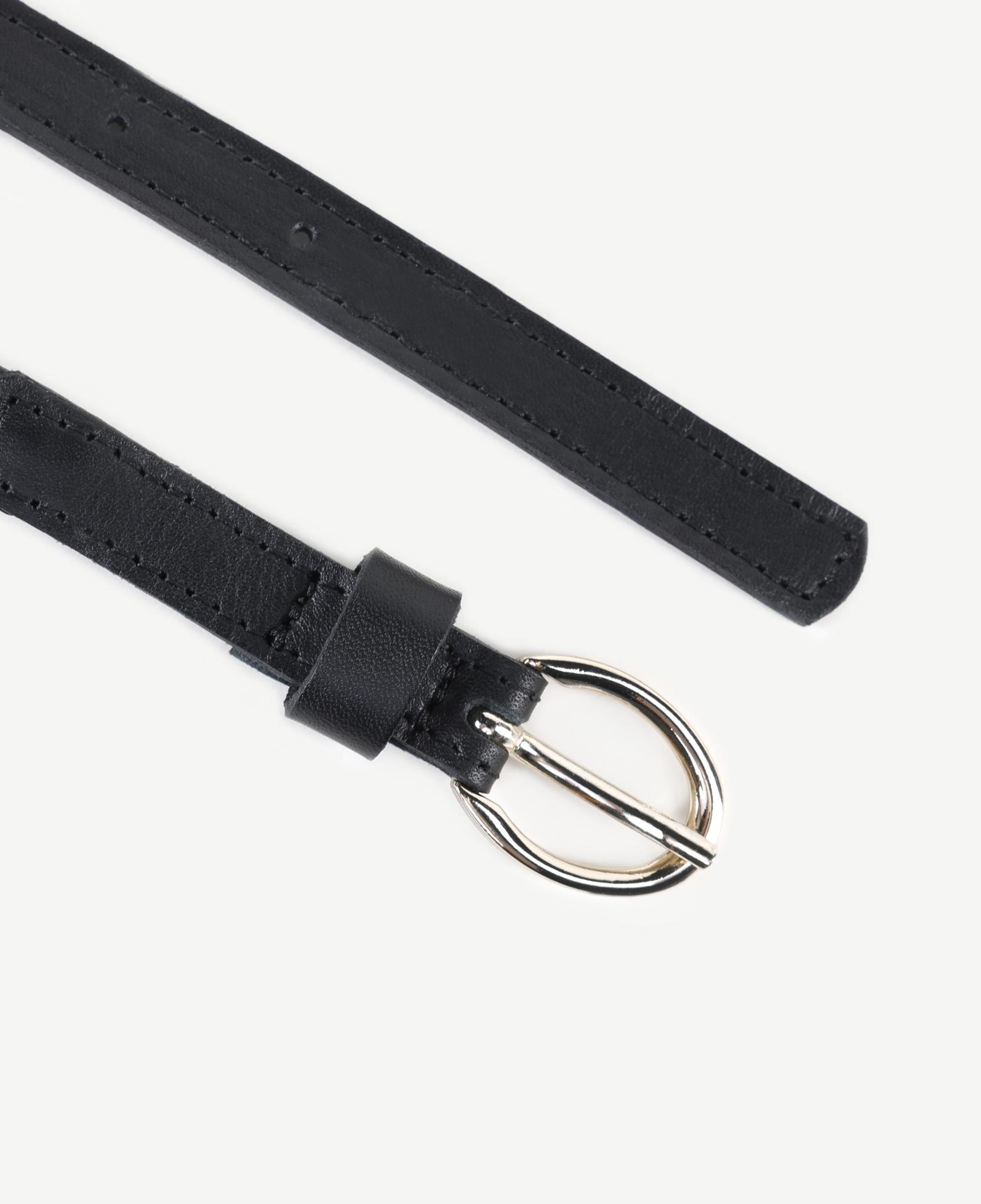 YARGICI İnce Örgülü Deri Kemer