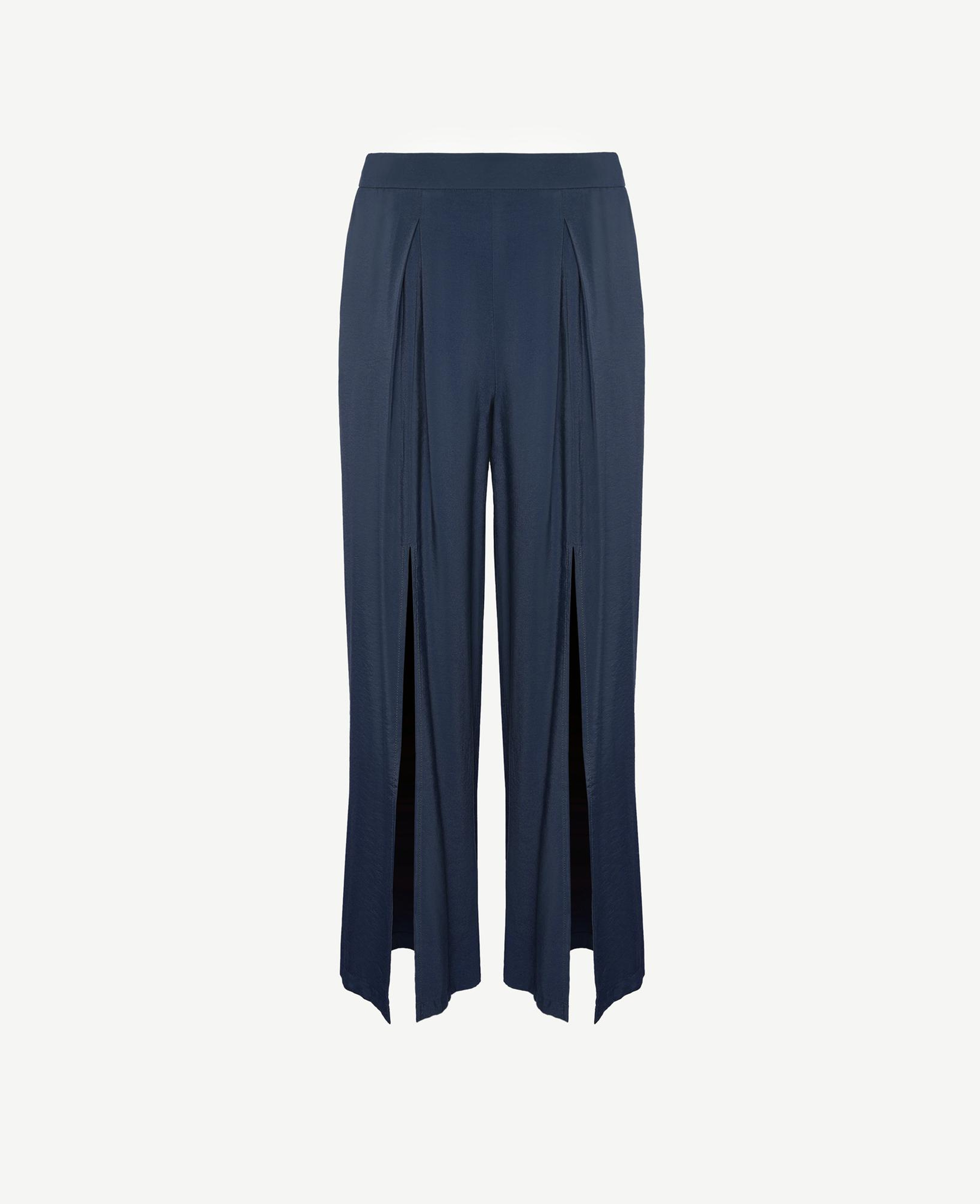 YARGICI Önü Yırtmaçlı Bol Kesim Pantolon