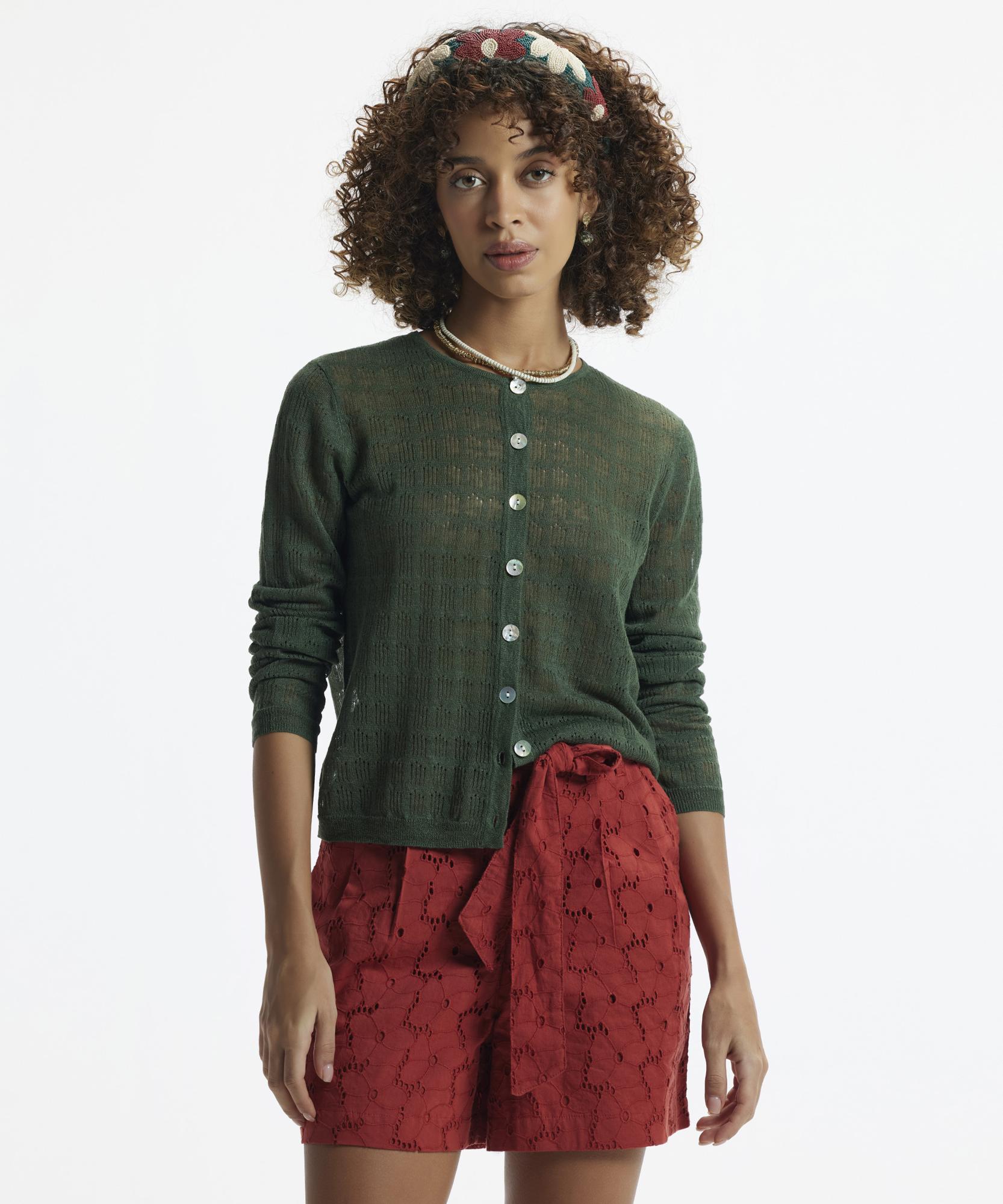 YARGICI Kemerli Bermuda