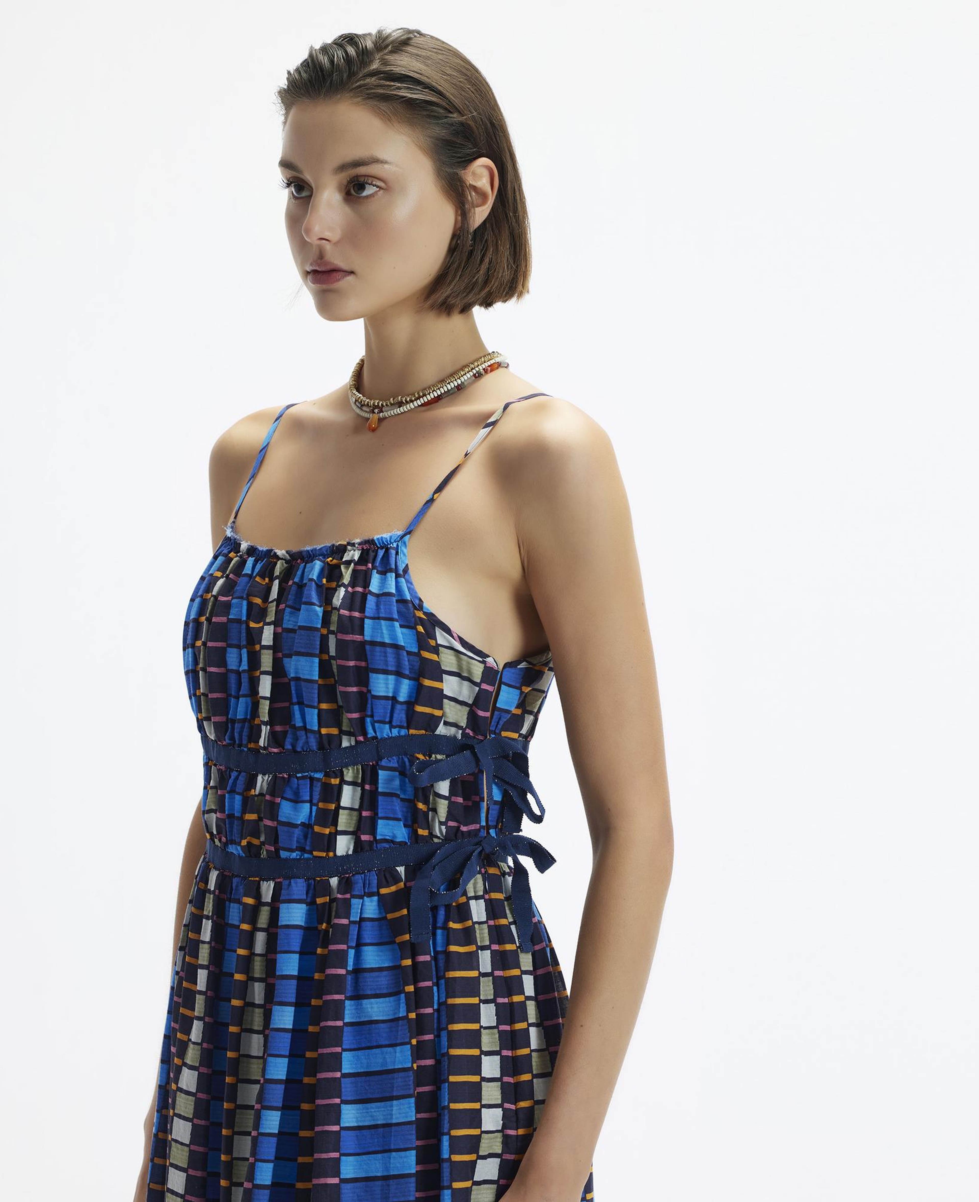 YARGICI Askılı Yanı Bağlama Detaylı Midi Boy Elbise