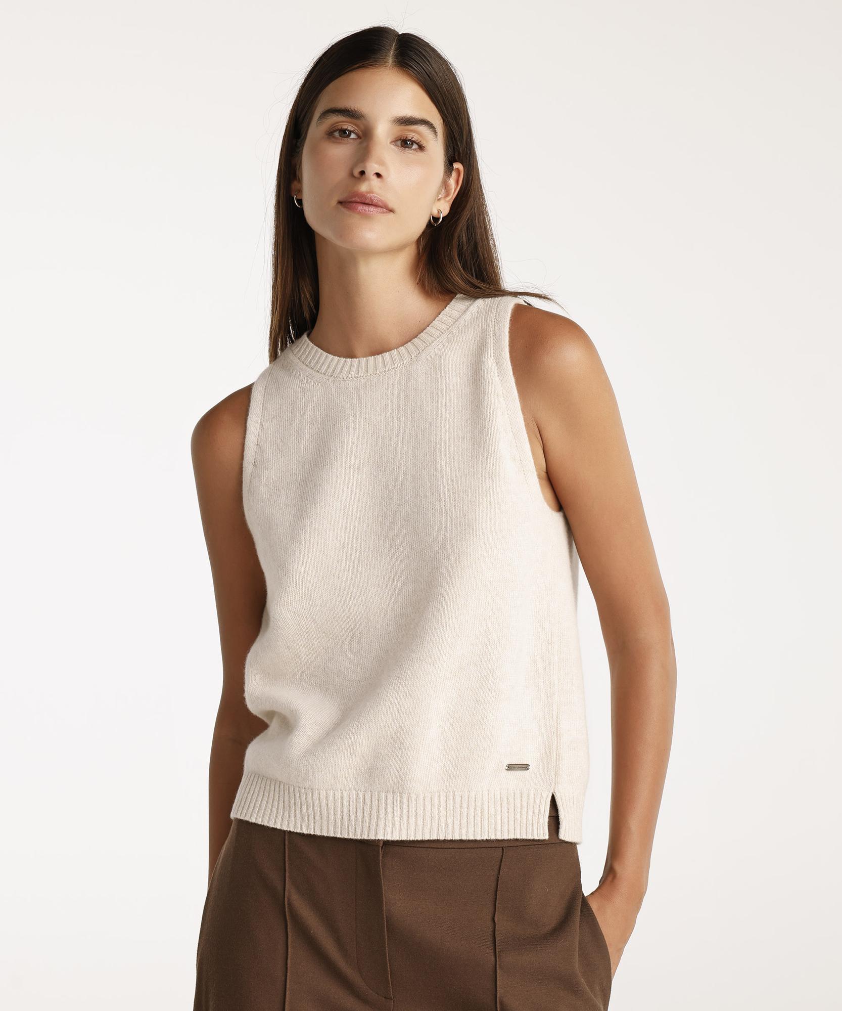 YARGICI Halter Yakalı Triko Üst