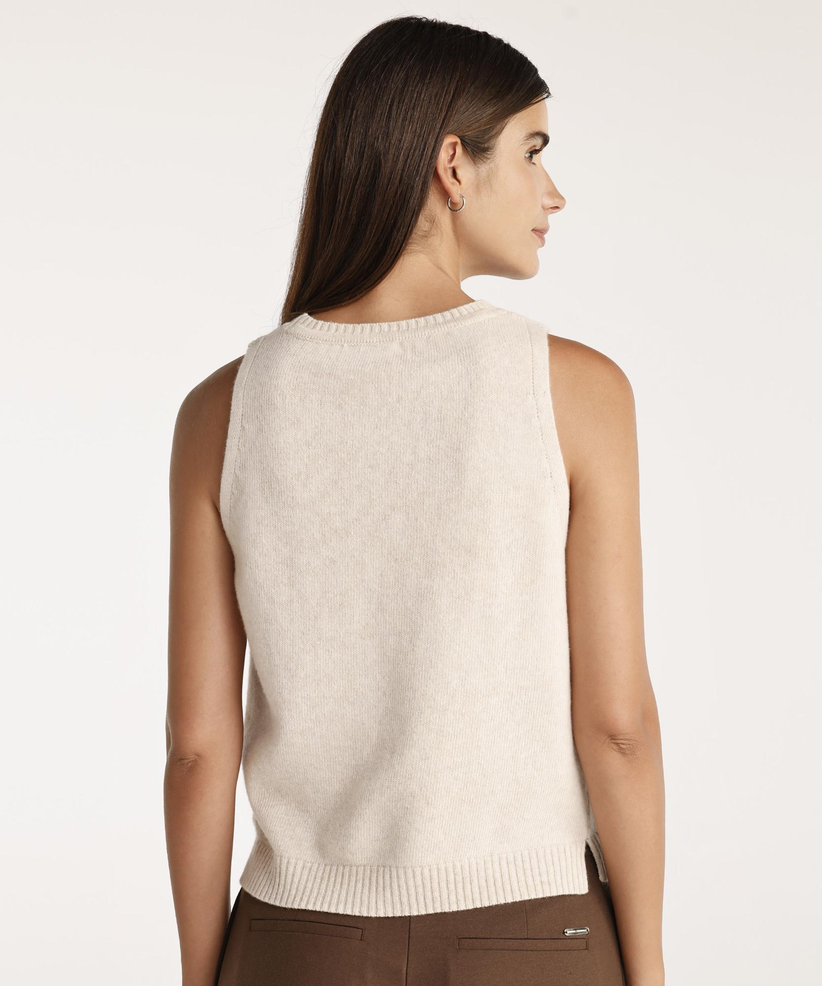 YARGICI Halter Yakalı Triko Üst