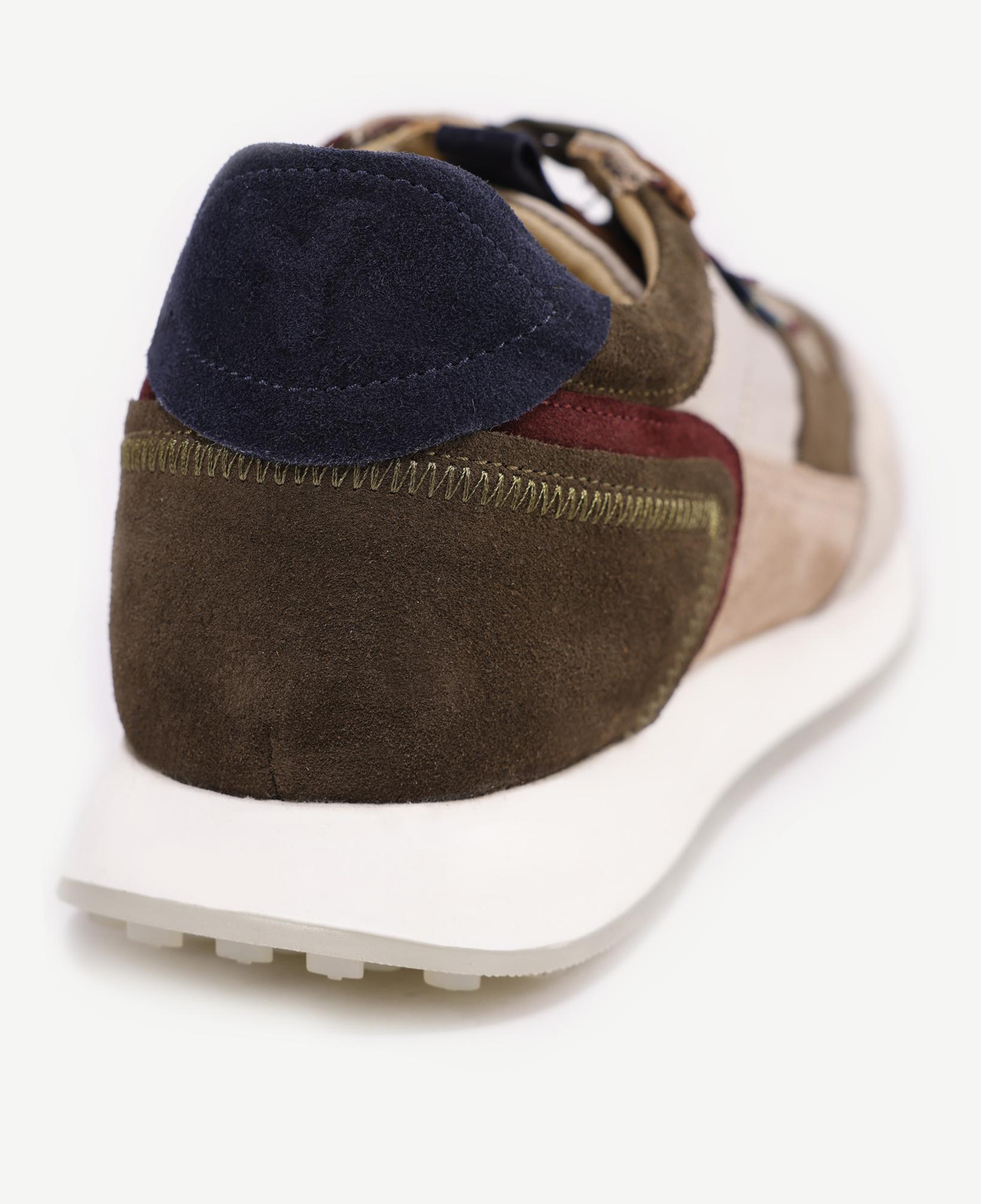 YARGICI File Detaylı Deri Sneaker