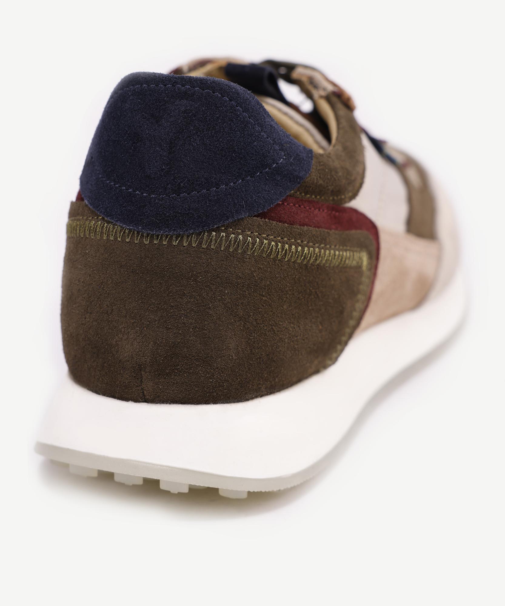 YARGICI File Detaylı Deri Sneaker