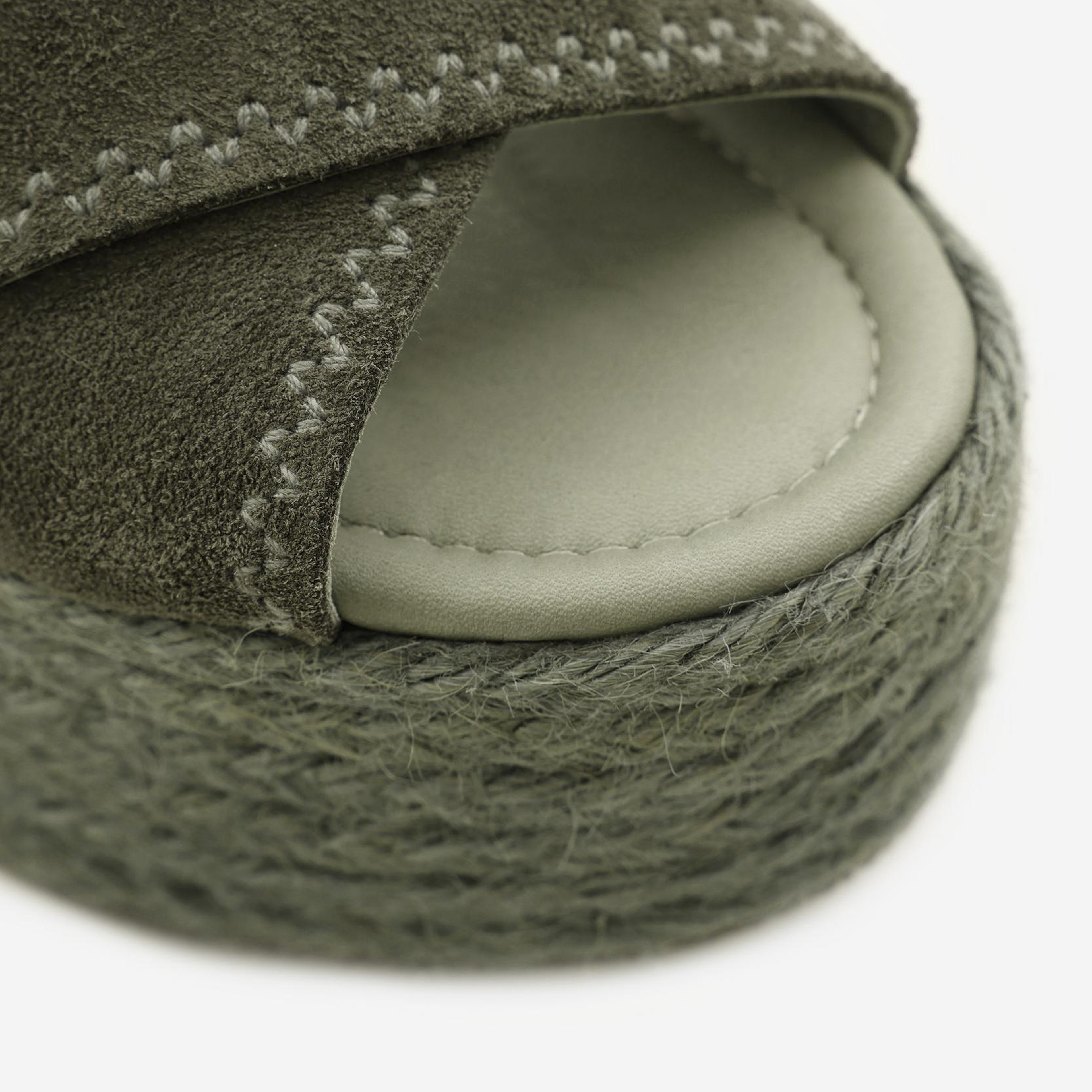 YARGICI Deri Platform Espadril