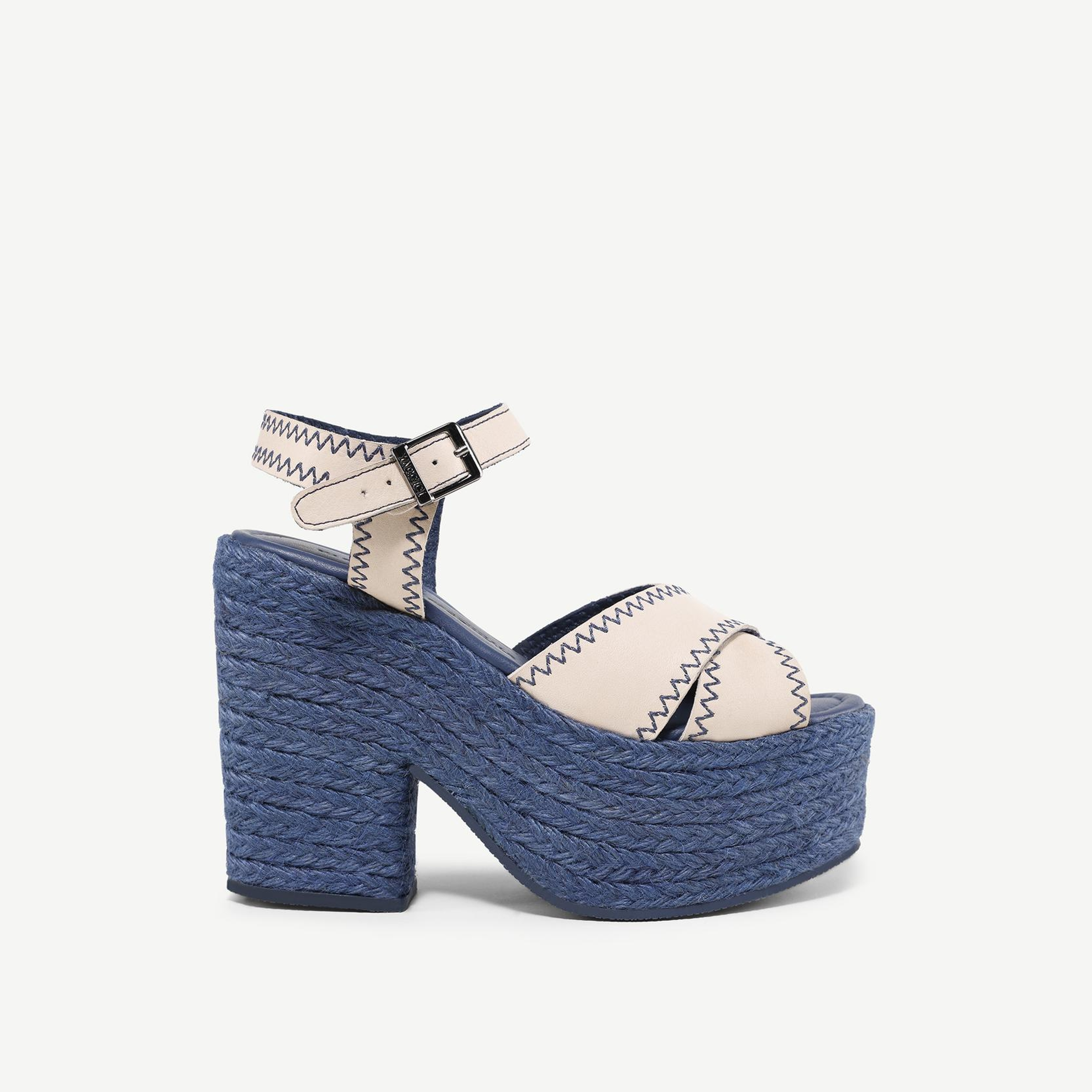 YARGICI Deri Platform Espadril