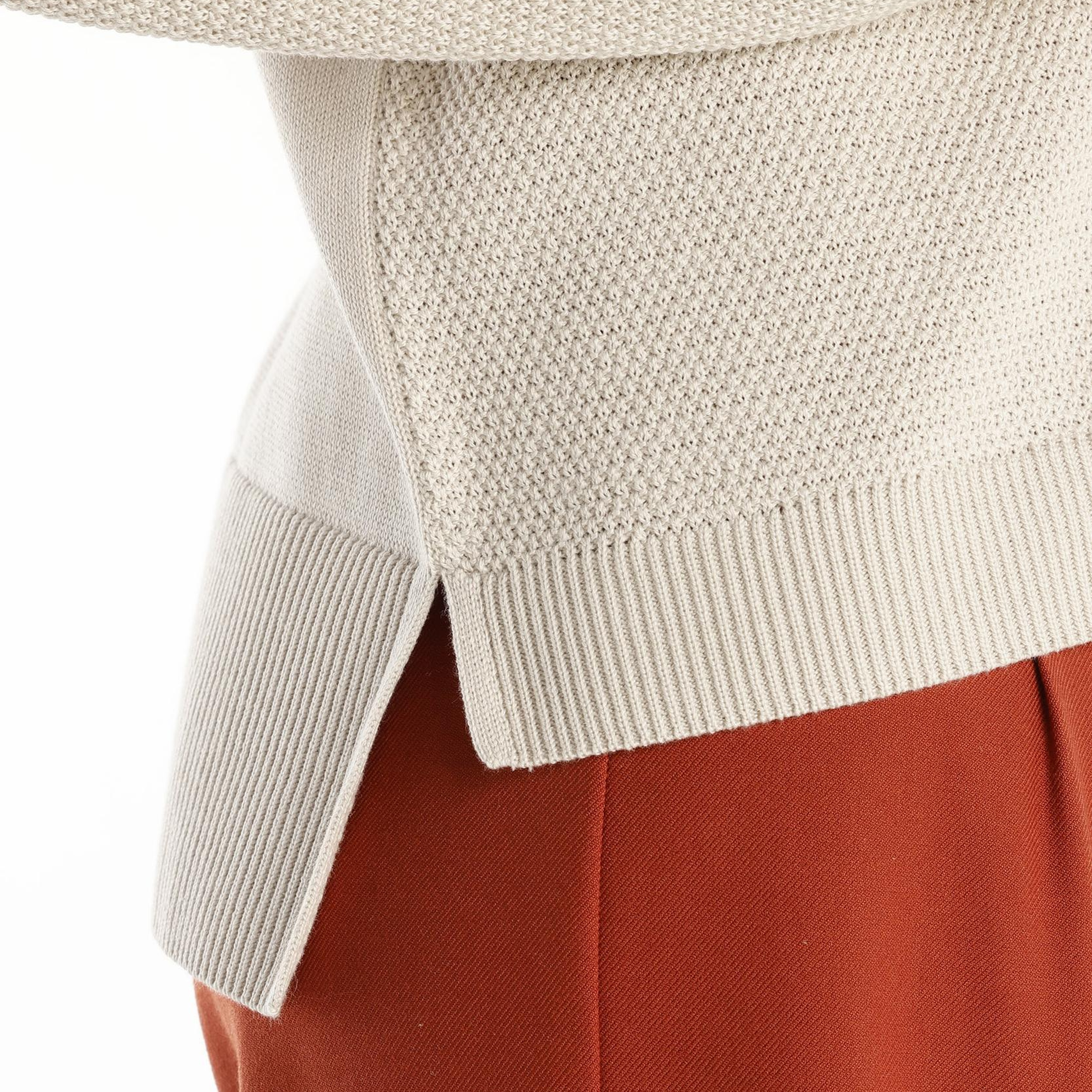 YARGICI Geniş Dik Yakalı Kazak