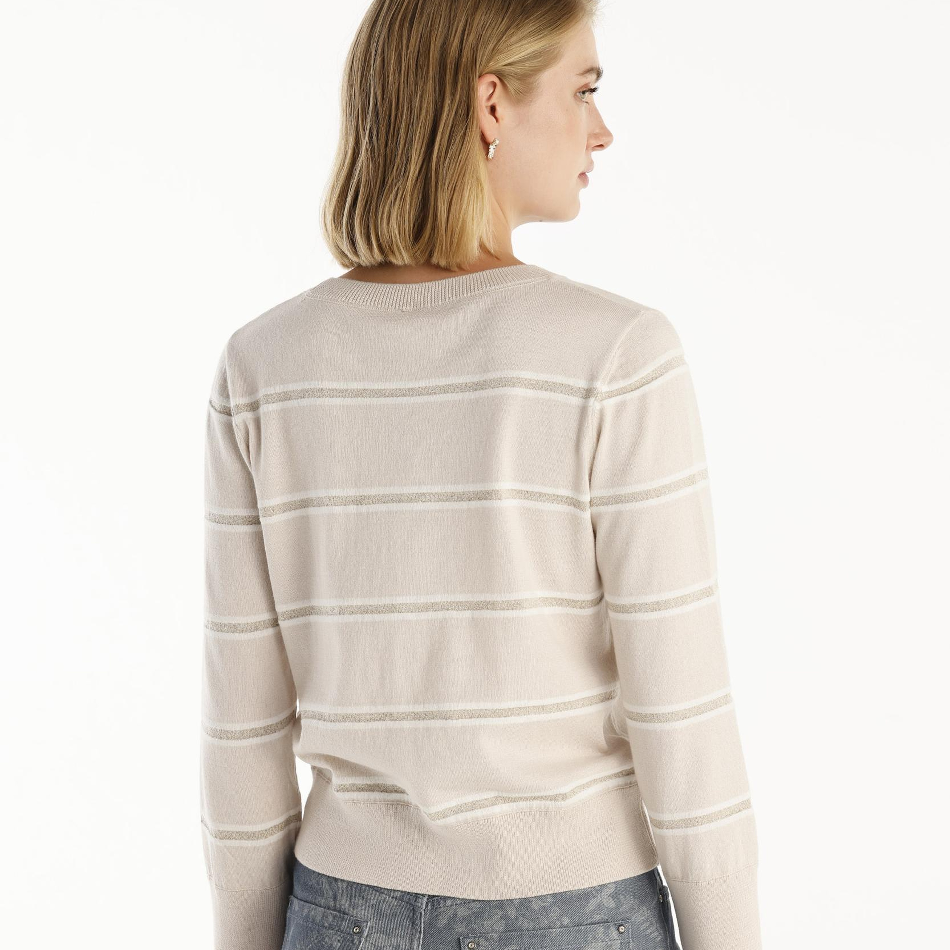 YARGICI Bisiklet Yaka Uzun Kollu Triko