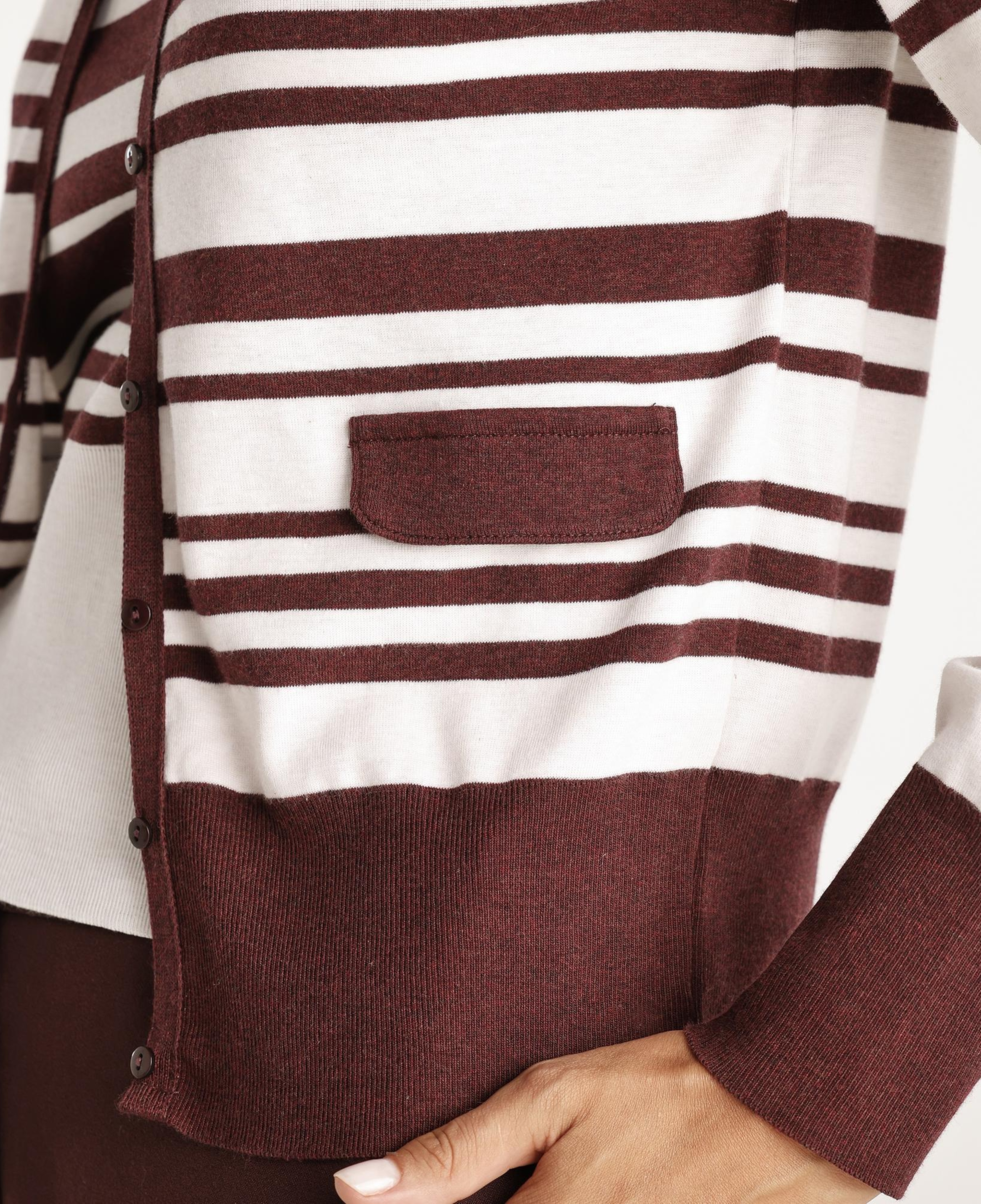 YARGICI Cep Detayli Bisiklet Yaka Triko