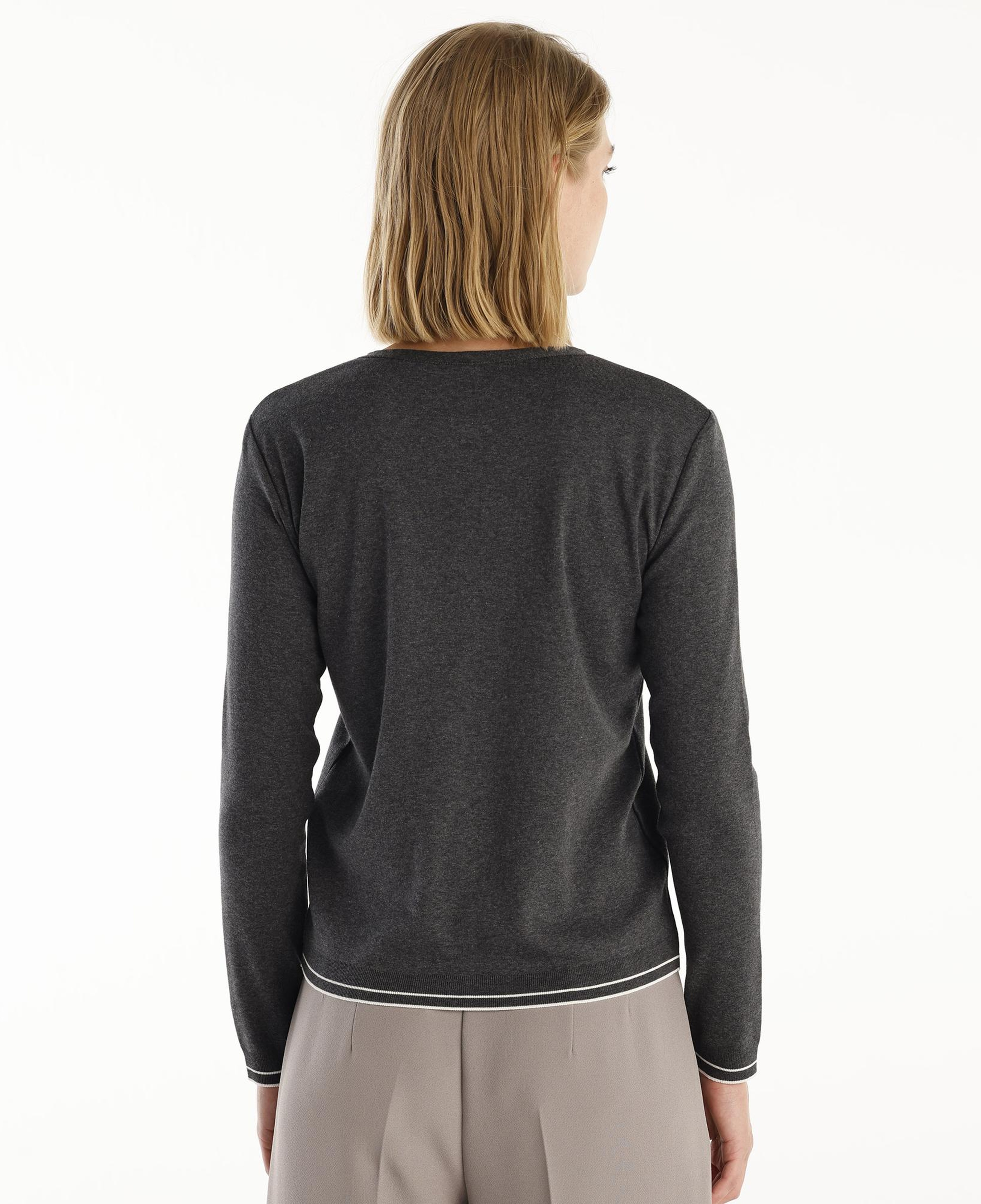 YARGICI Bisiklet Yakalı Hırka Triko