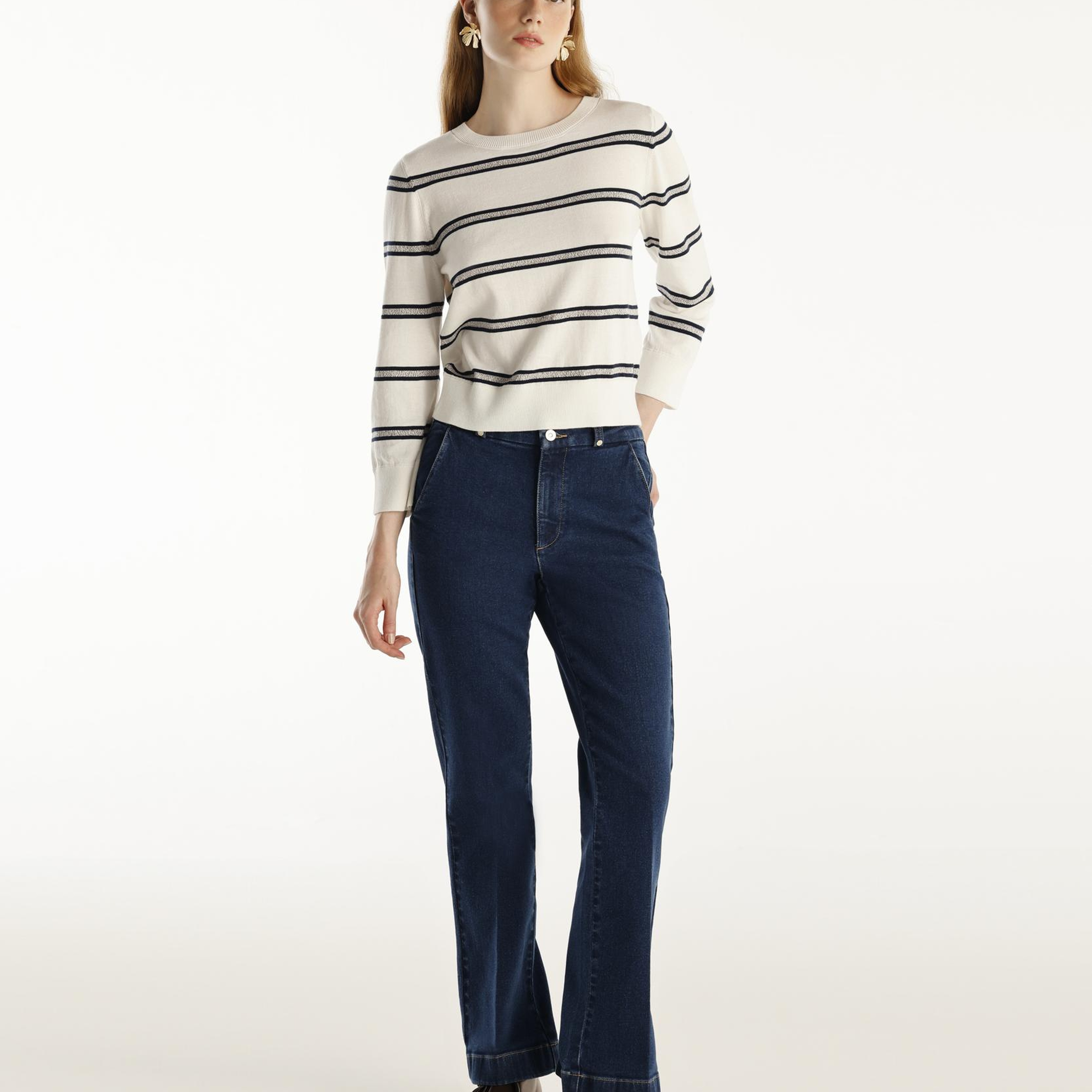 YARGICI Yüksek Bel Bootcut Denim Pantolon