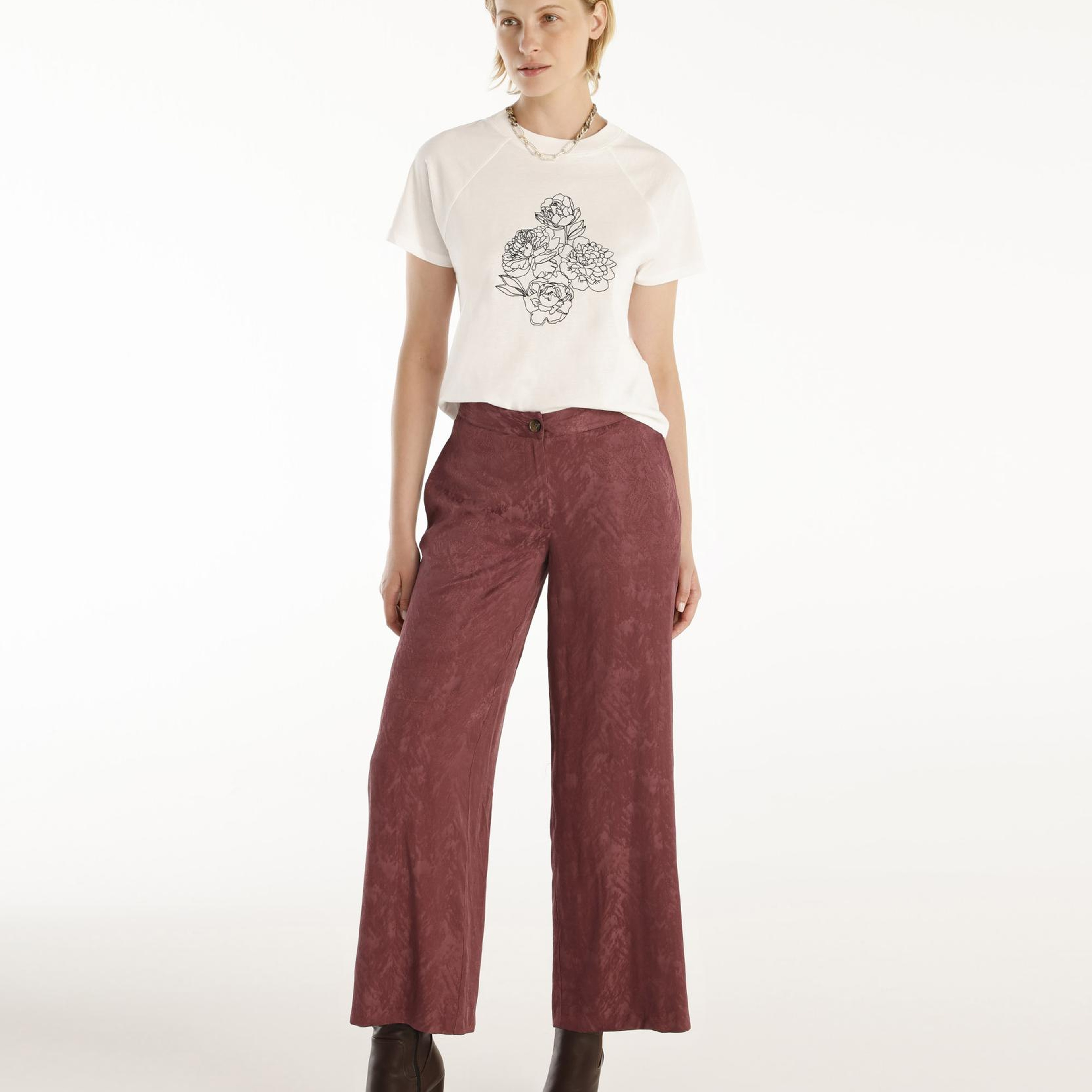 YARGICI Geniş Paça Pantolon