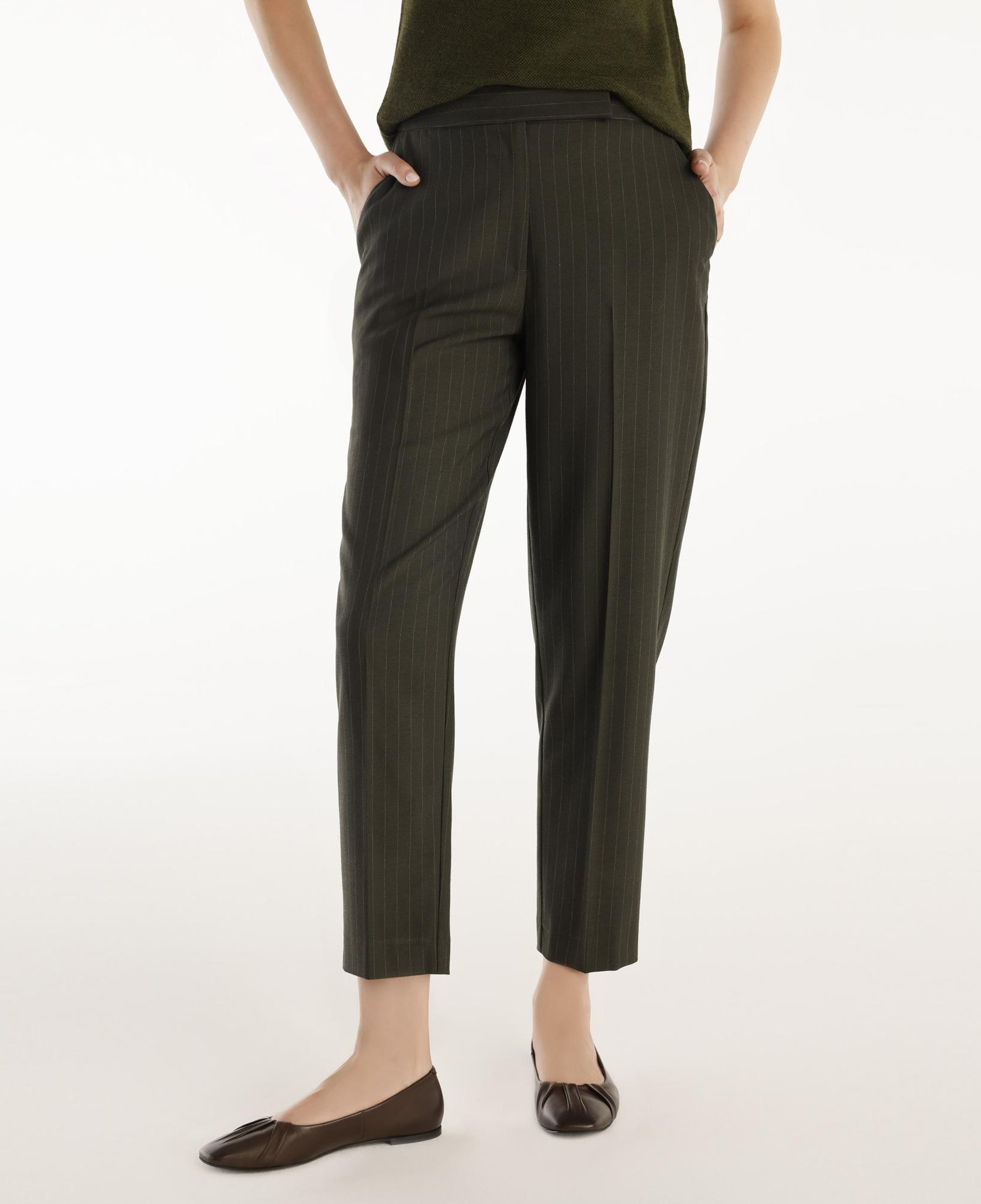 YARGICI Ütü Çizgili Pantolon