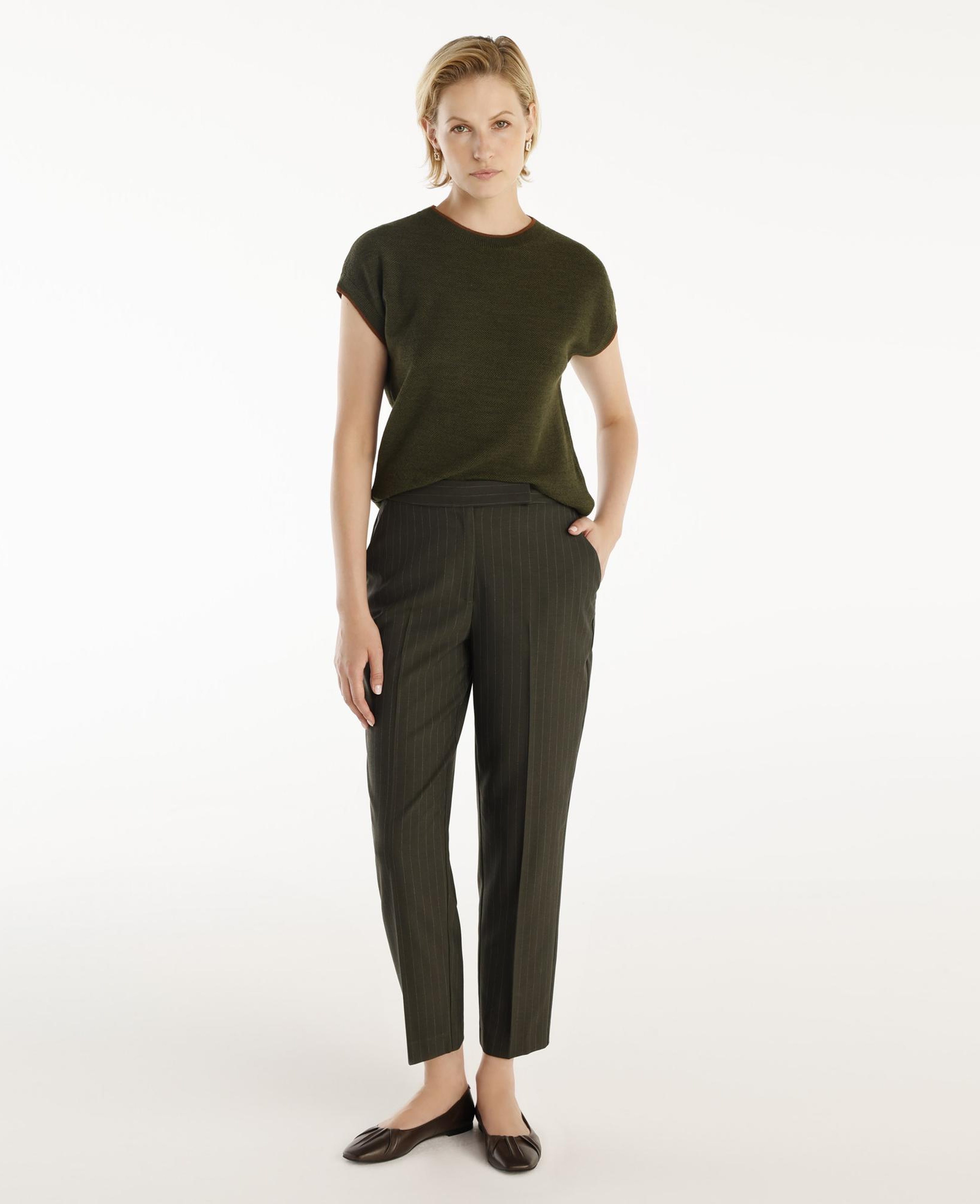 YARGICI Ütü Çizgili Pantolon