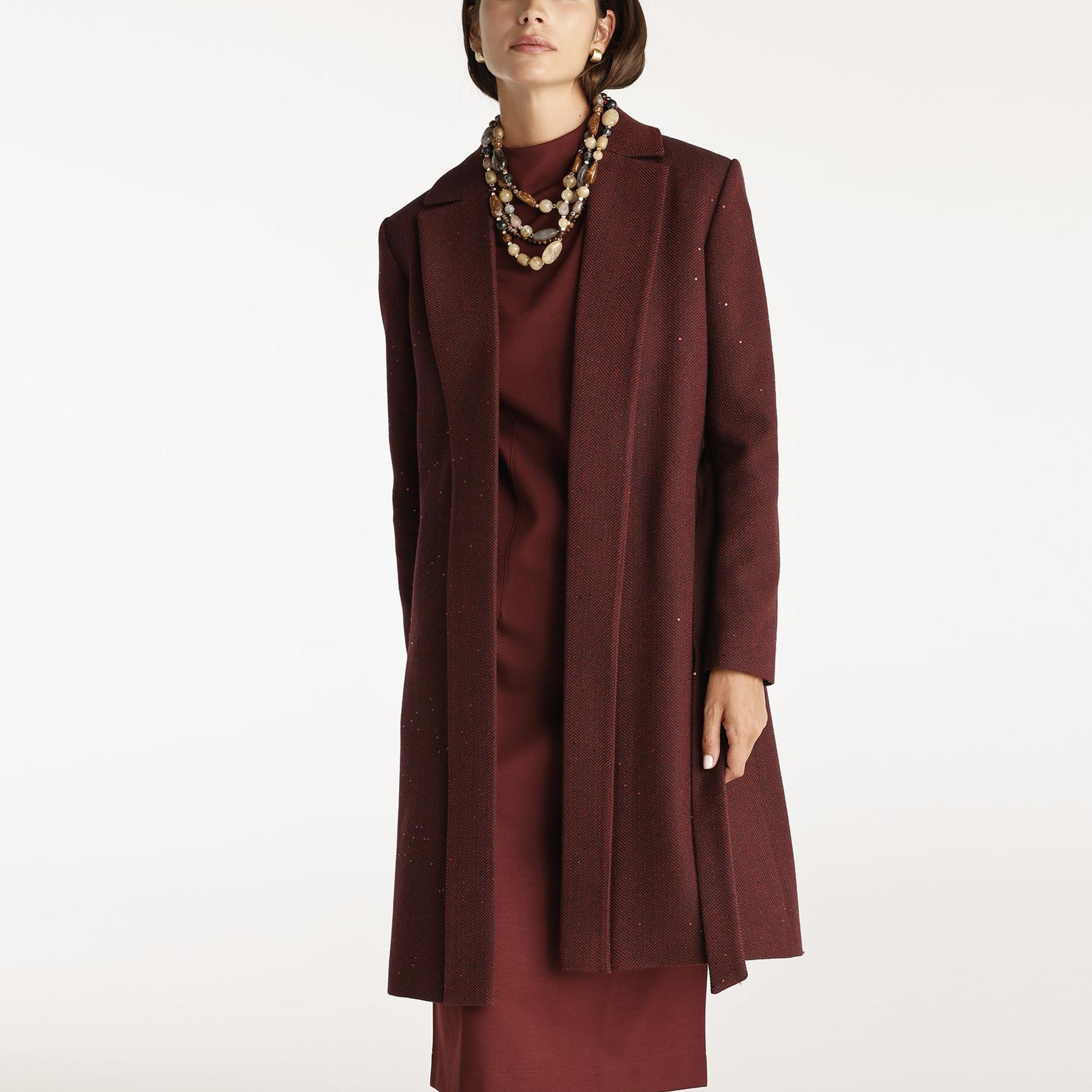 YARGICI Şal Yaka Palto