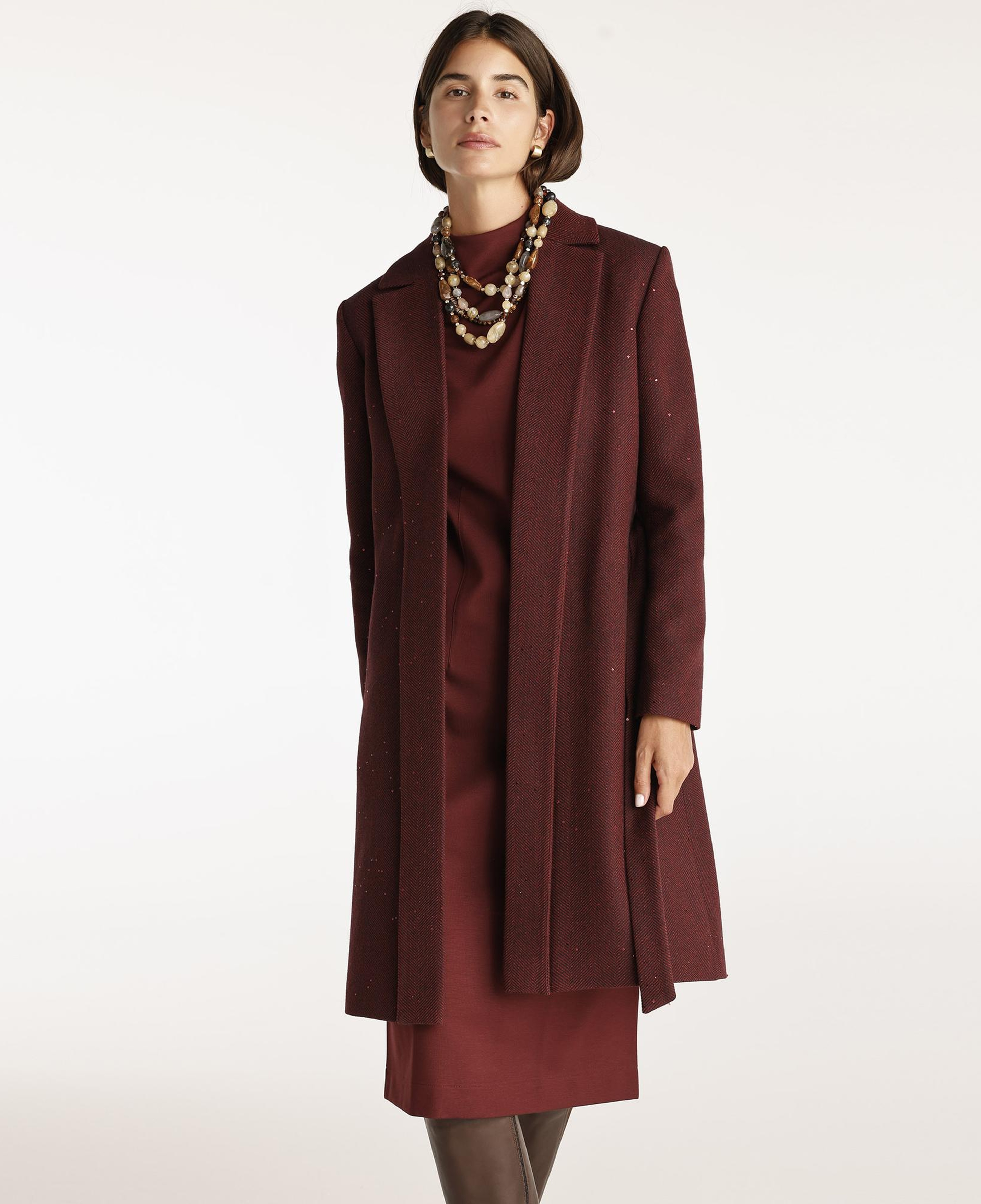 YARGICI Şal Yaka Palto