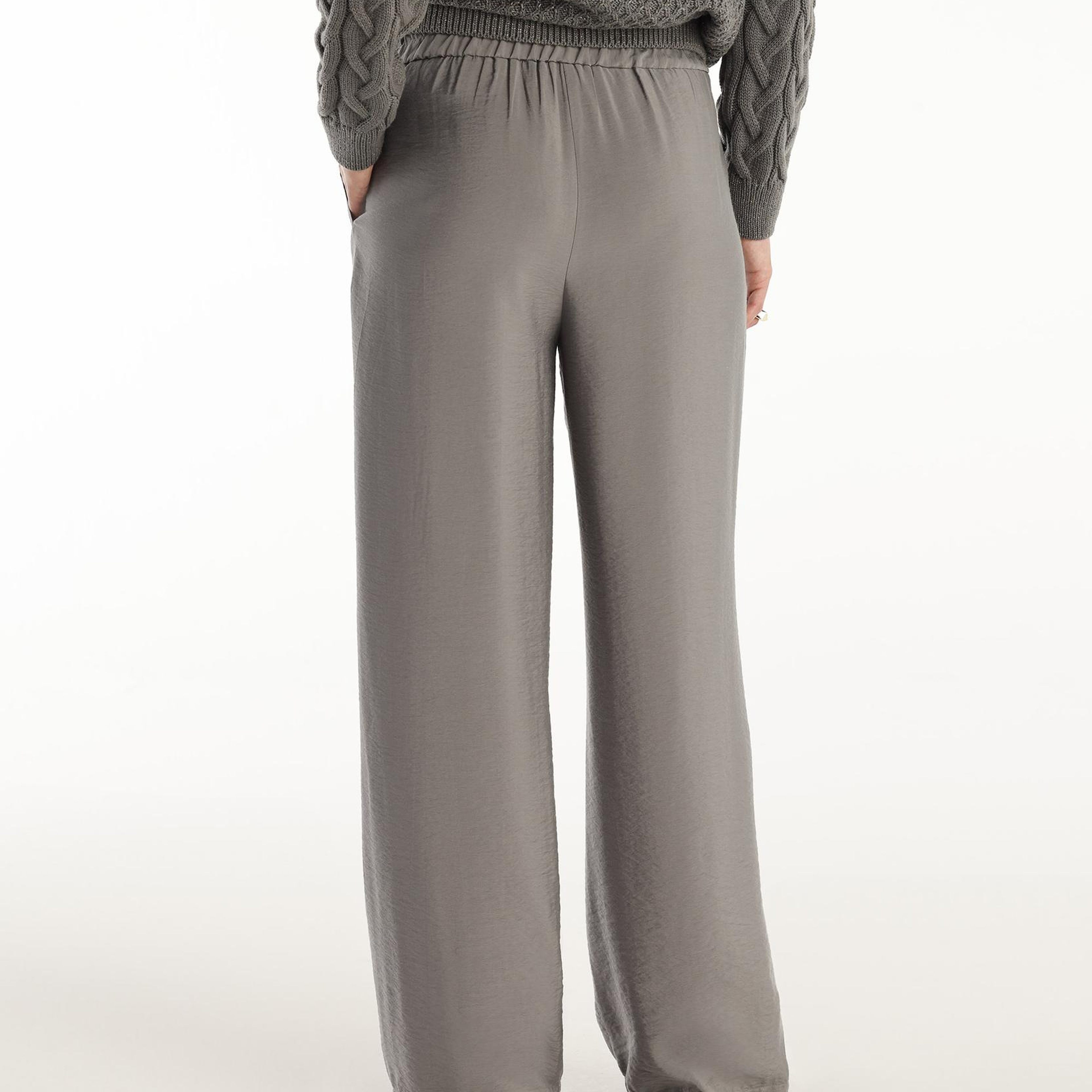 YARGICI Beli Lastikli Pantolon