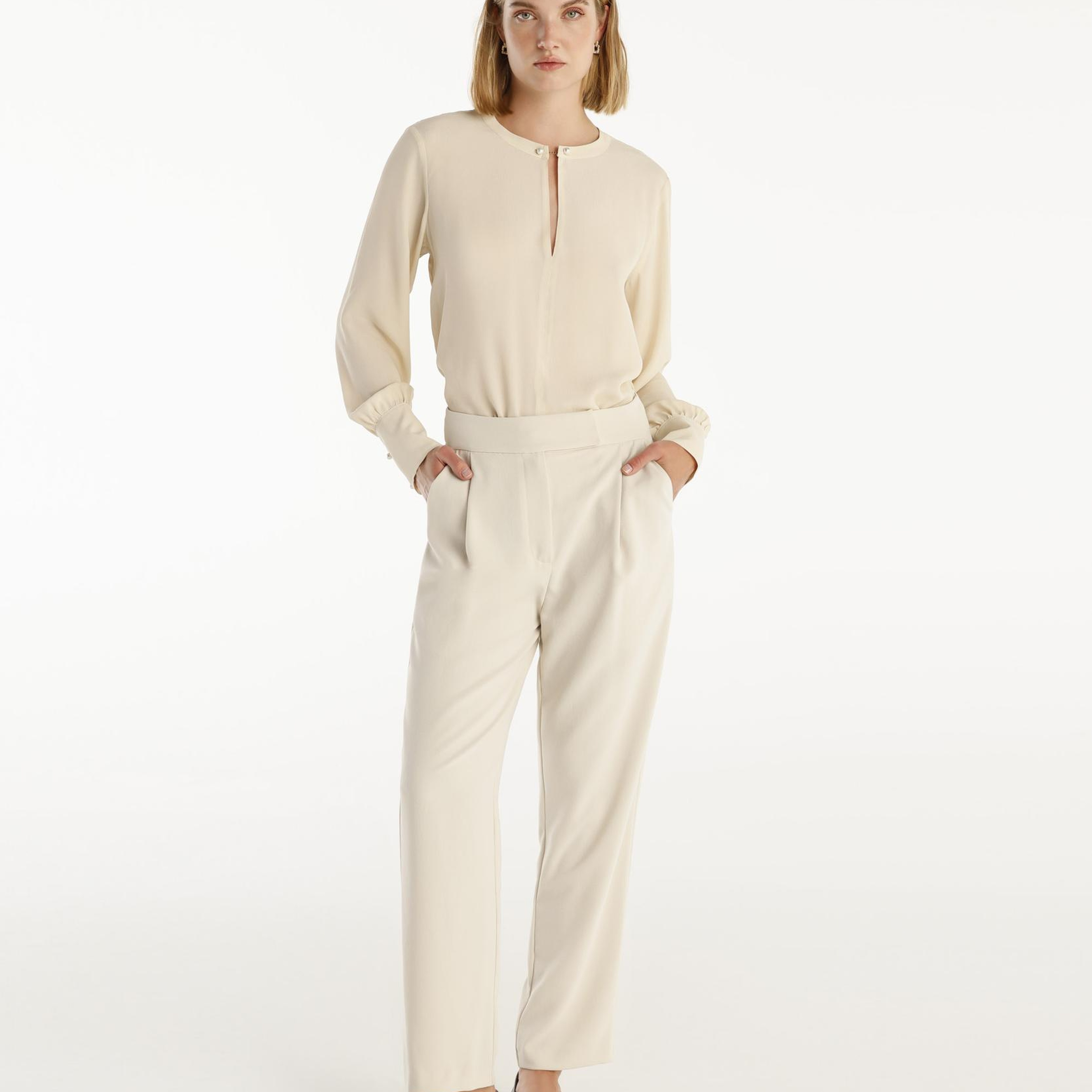 YARGICI Kemer Detaylı Pantolon