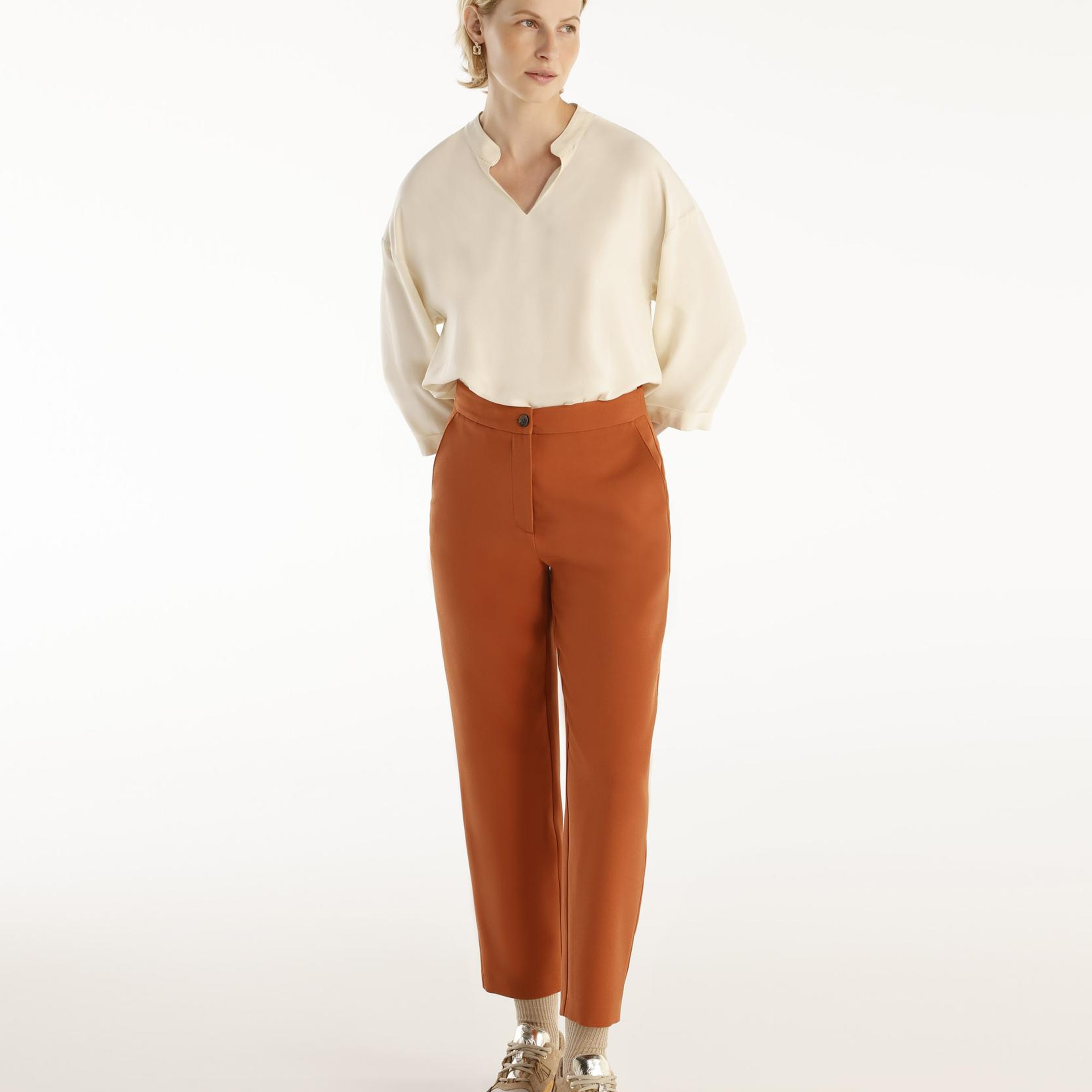 YARGICI Düz Kesim Pantolon