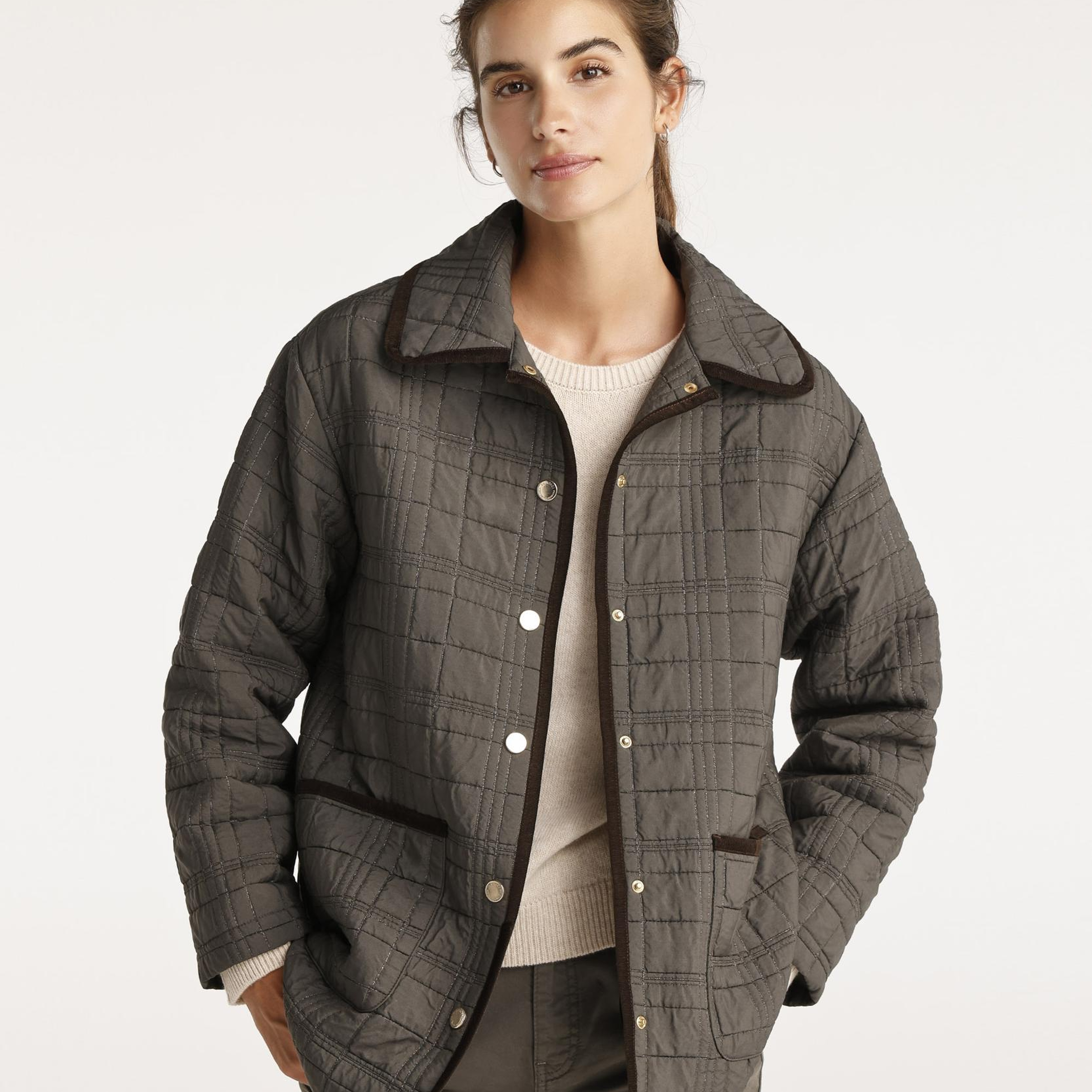 YARGICI Kapitone Detaylı  Mont