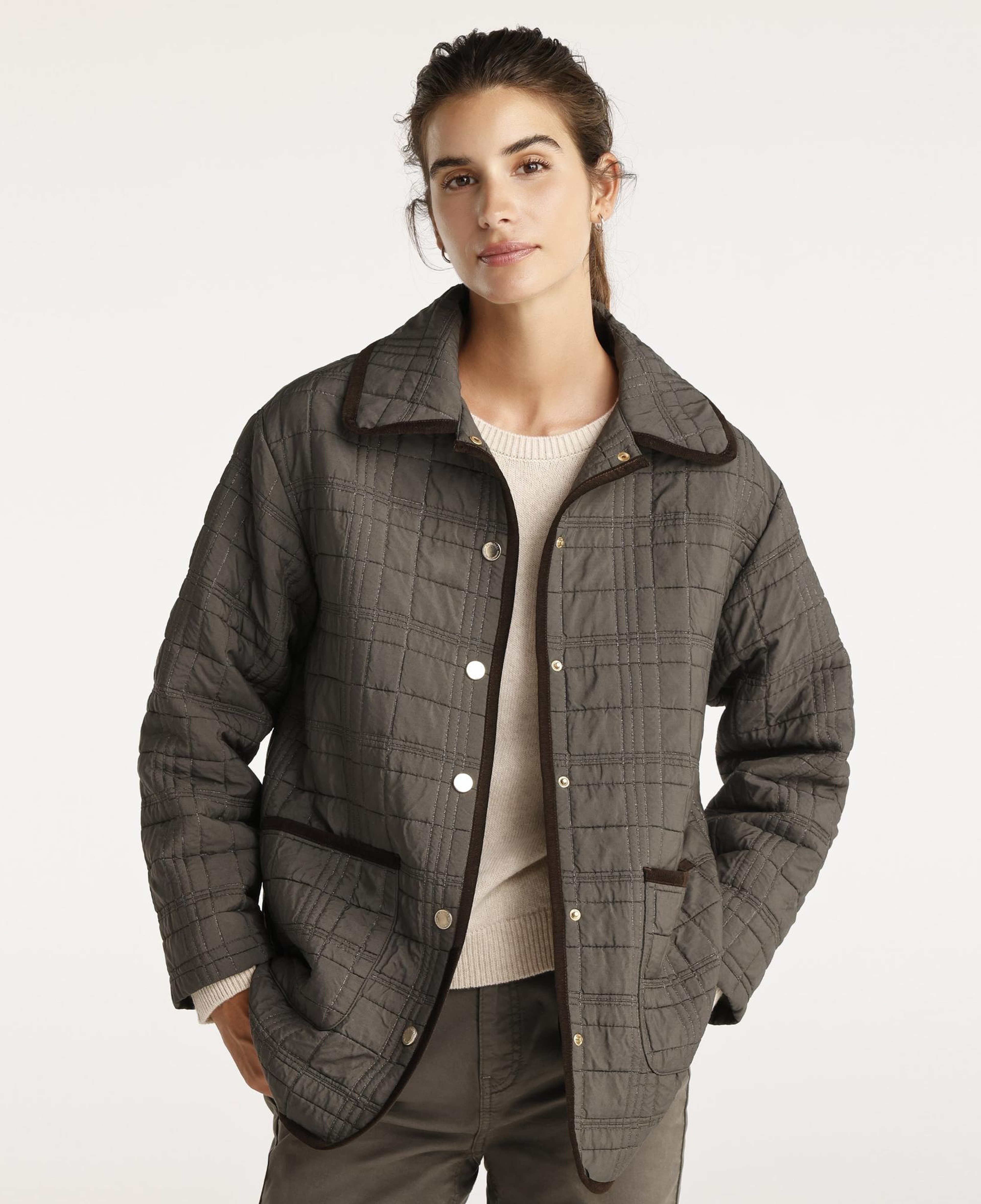 YARGICI Kapitone Detaylı  Mont