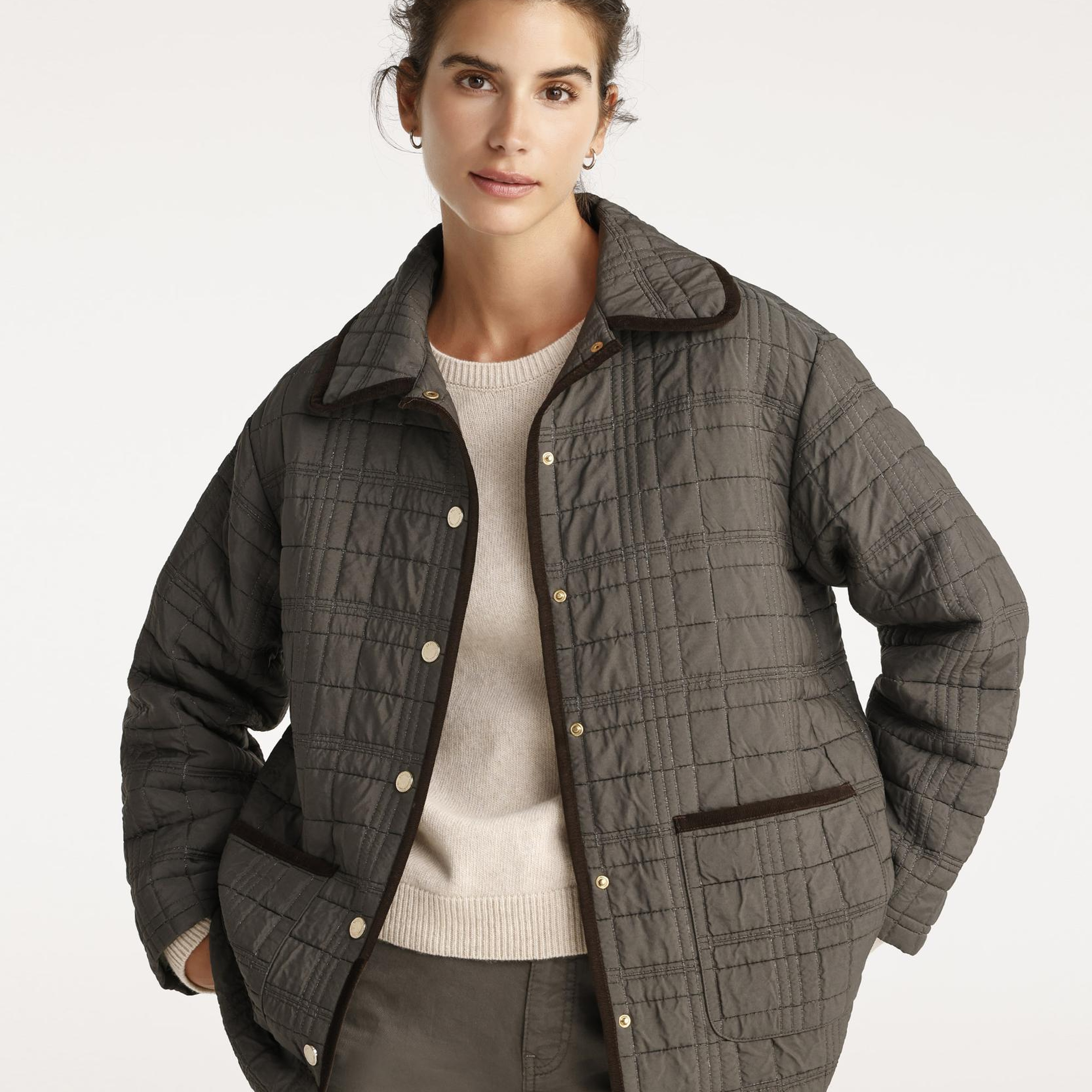 YARGICI Kapitone Detaylı  Mont