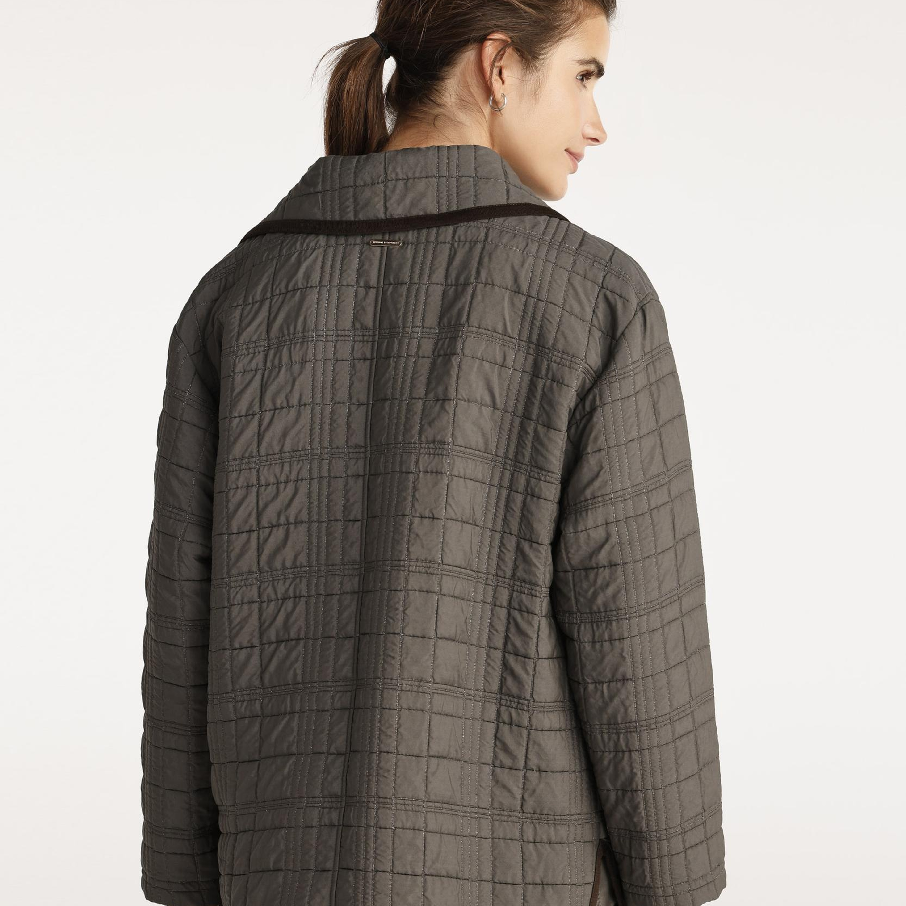 YARGICI Kapitone Detaylı  Mont