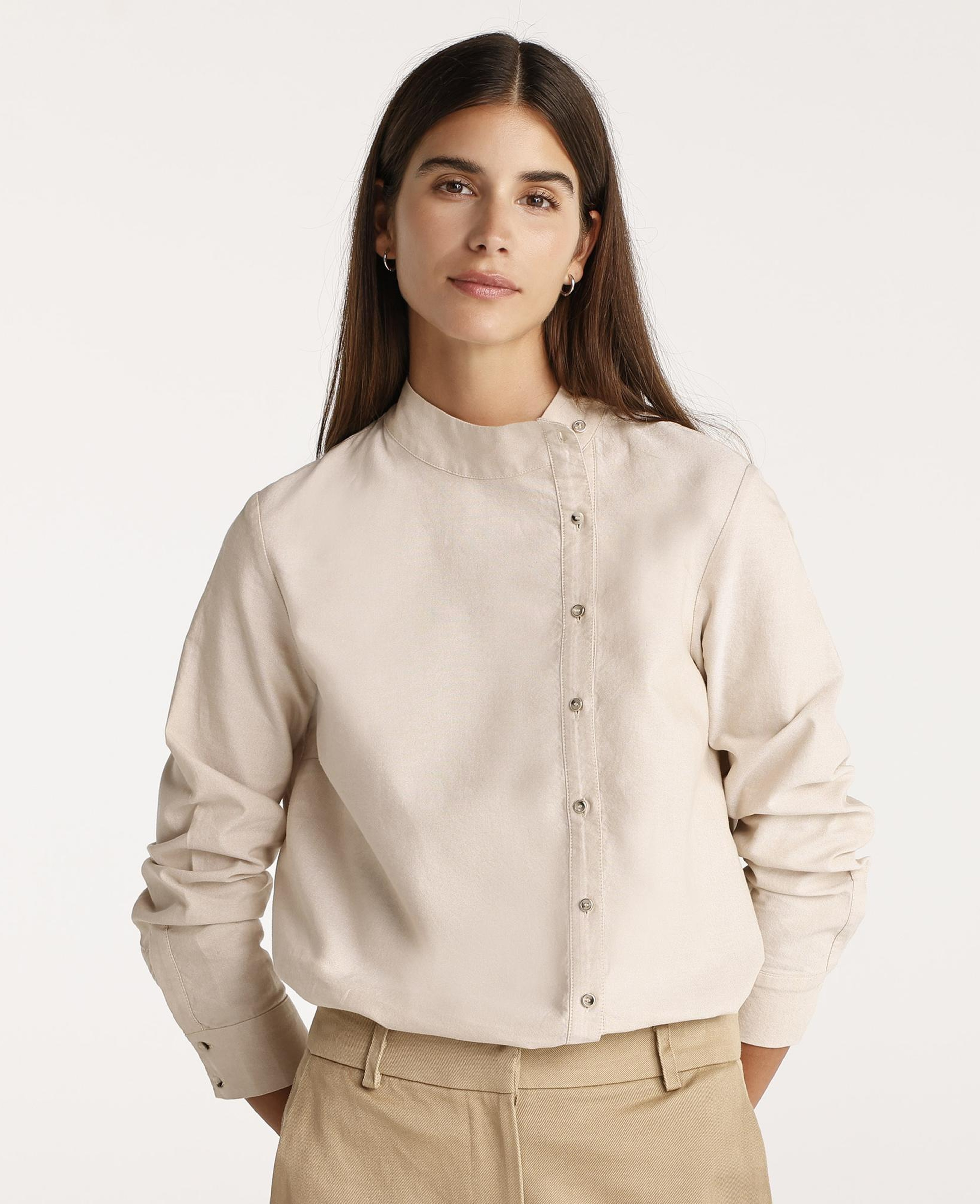 YARGICI Yandan Kapamalı Gömlek