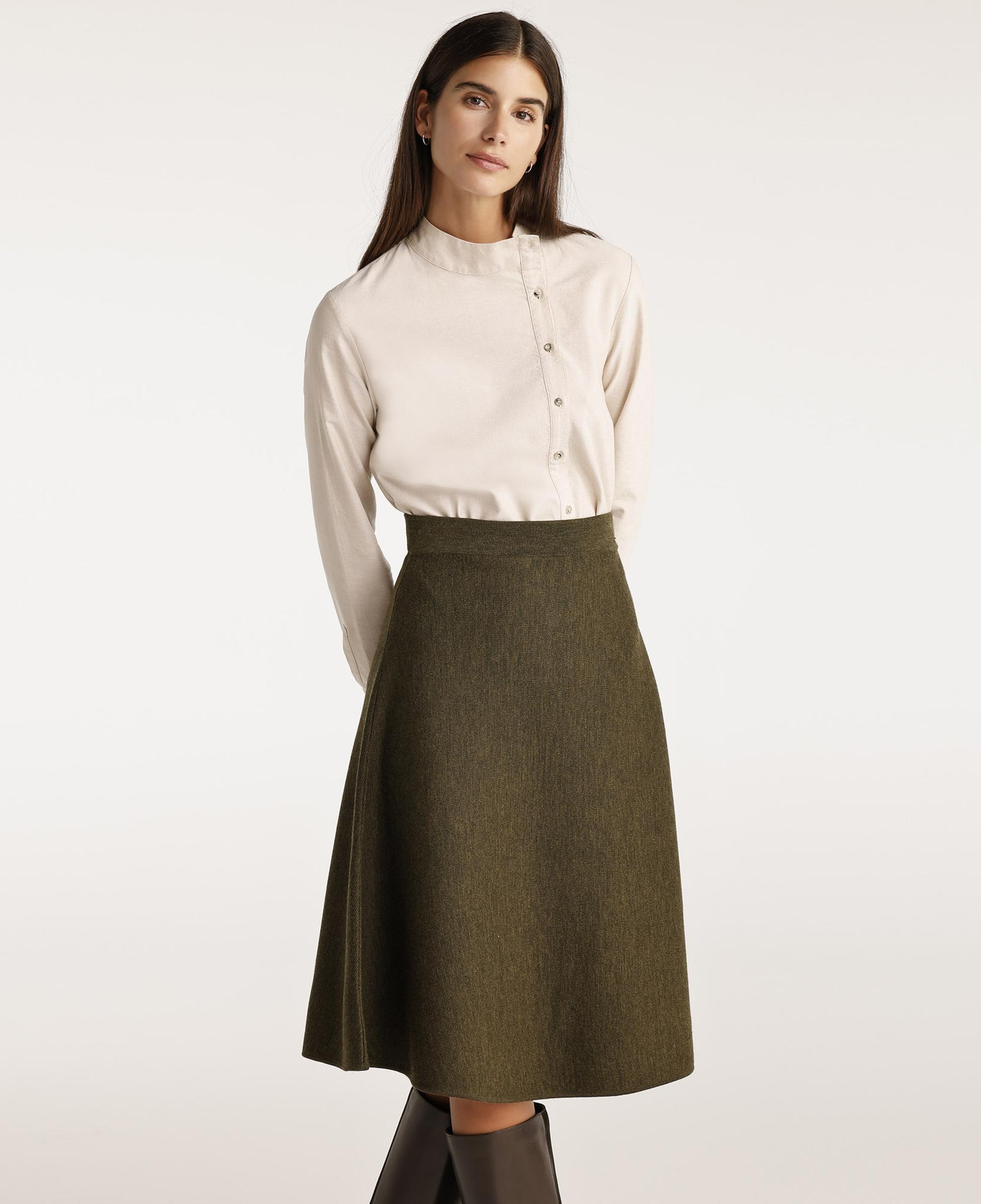 YARGICI Yandan Kapamalı Gömlek