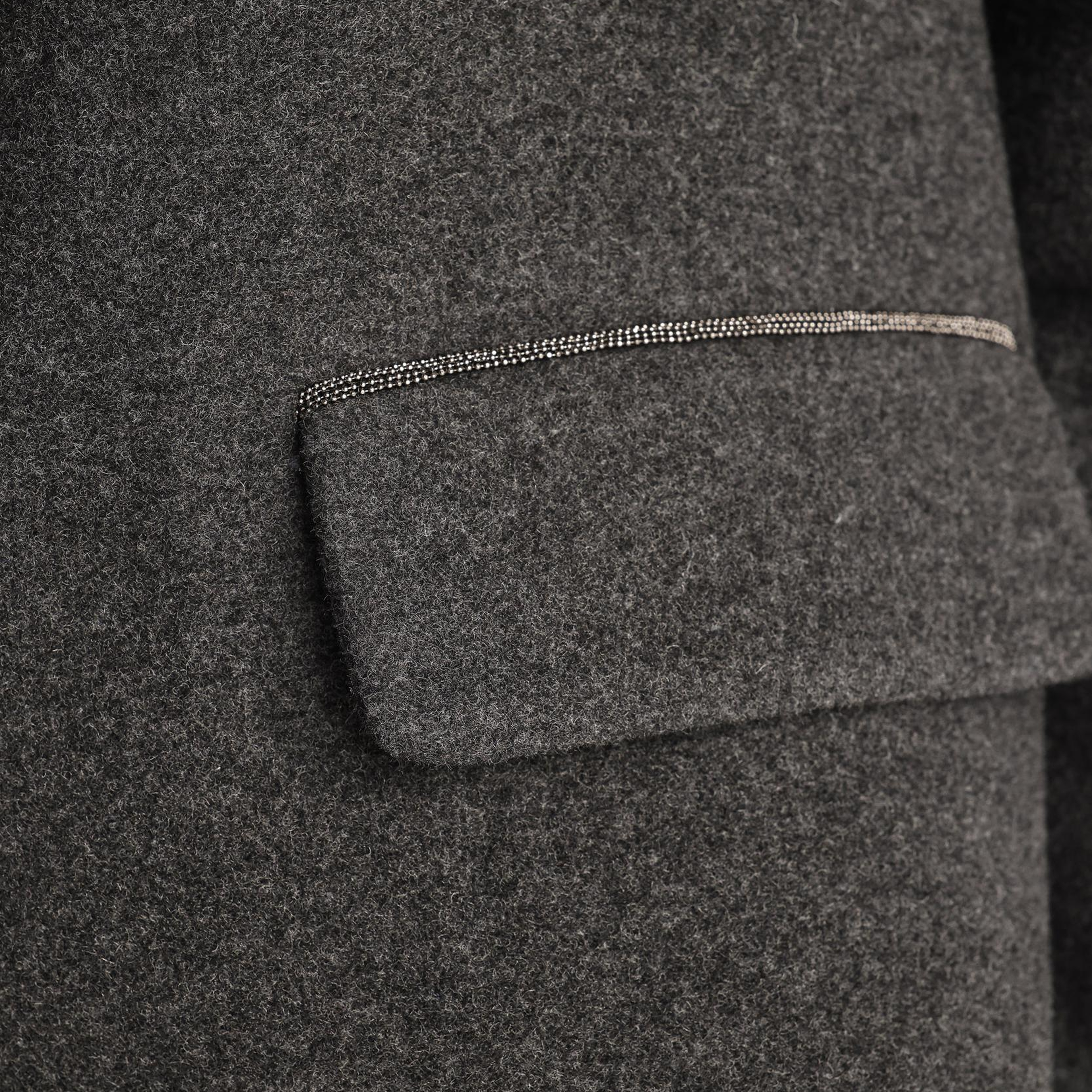 YARGICI Geniş Yakalı Düz Kesim Palto